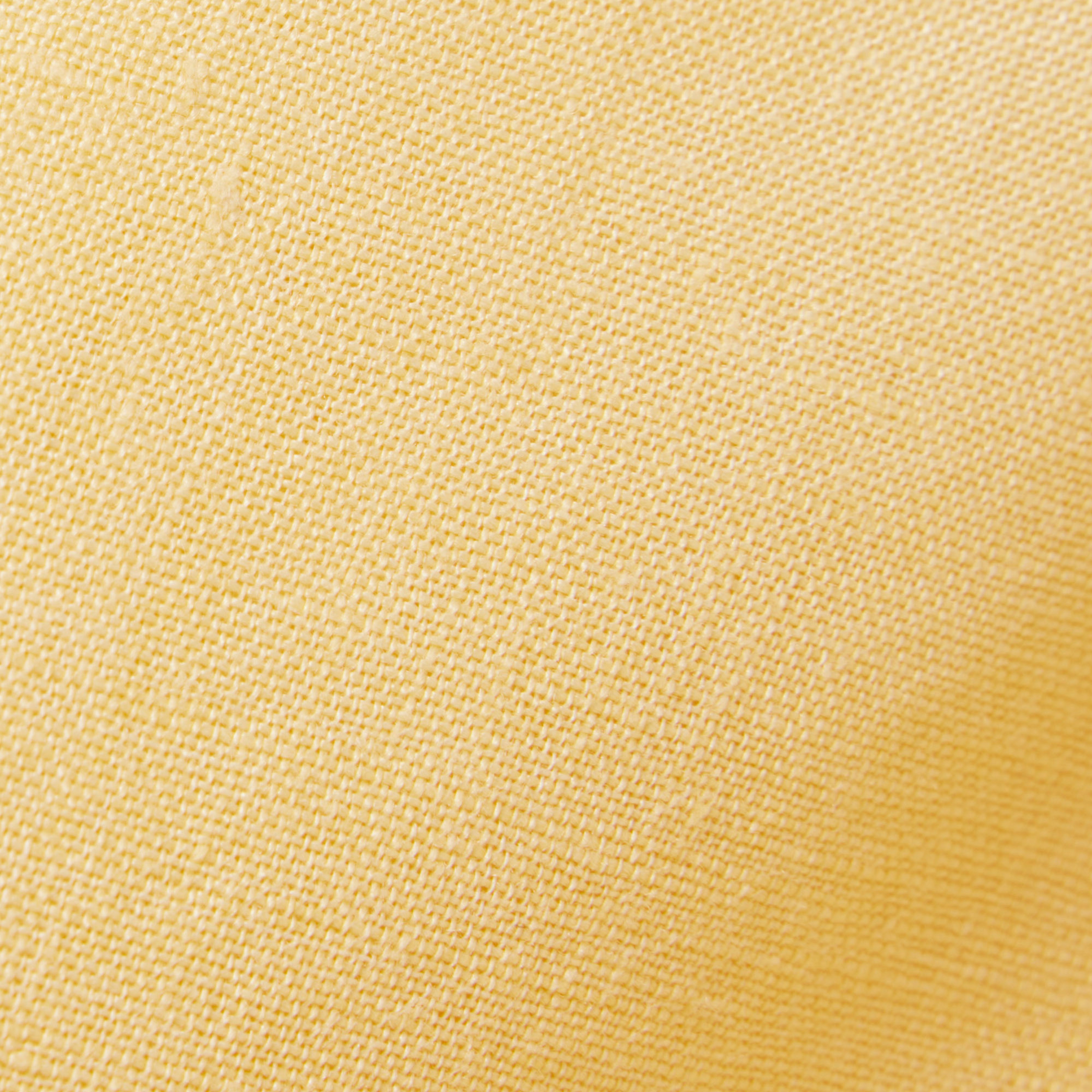 Erkek Regular Fit Düğmeli Yaka Keten Sarı Gömlek Erkek Regular Fit Düğmeli Yaka Keten Sarı Gömlek