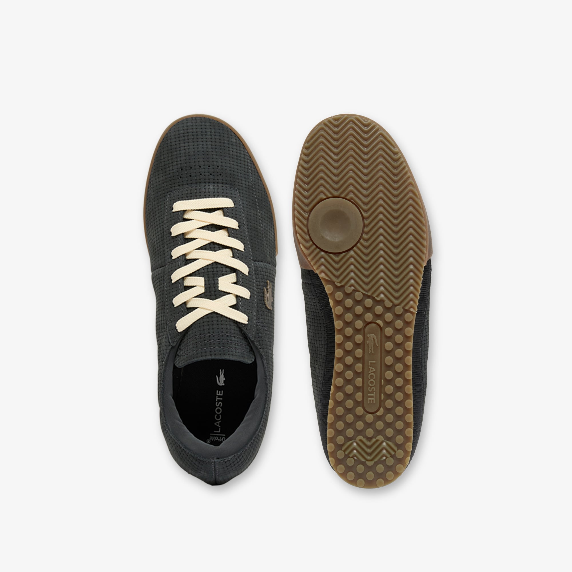 Lacoste Aura Erkek Koyu Gri Sneaker görsel 4