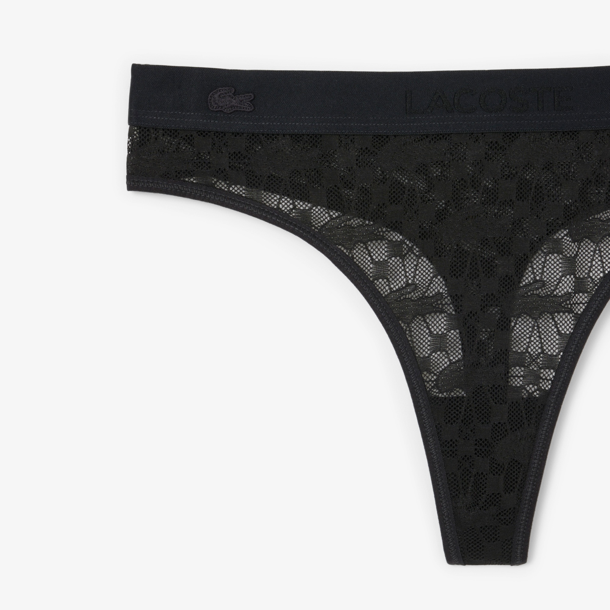 Kadın Desenli Siyah Külot