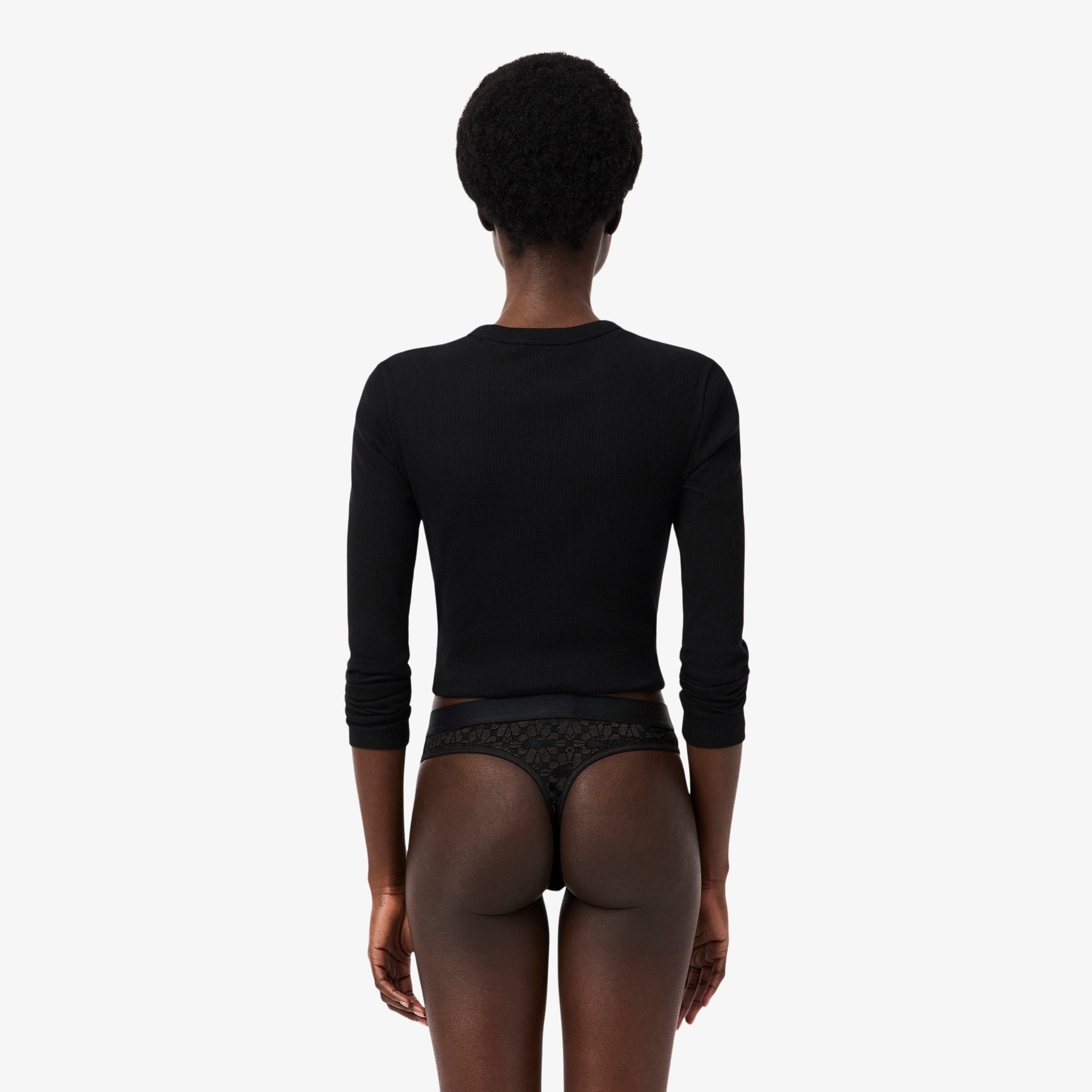 Kadın Desenli Siyah Külot Kadın Desenli Siyah Külot