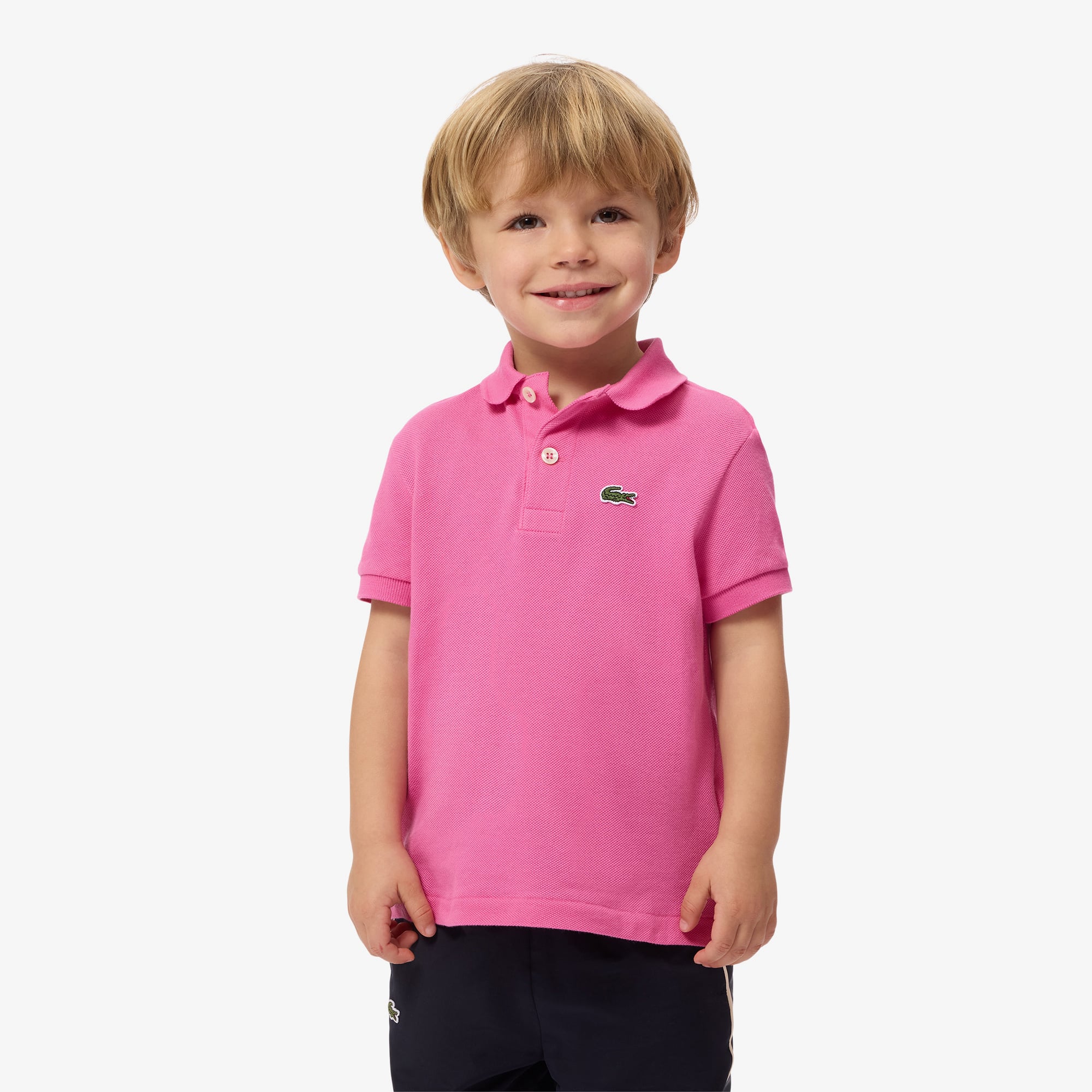 Lacoste Çocuk Pembe Polo