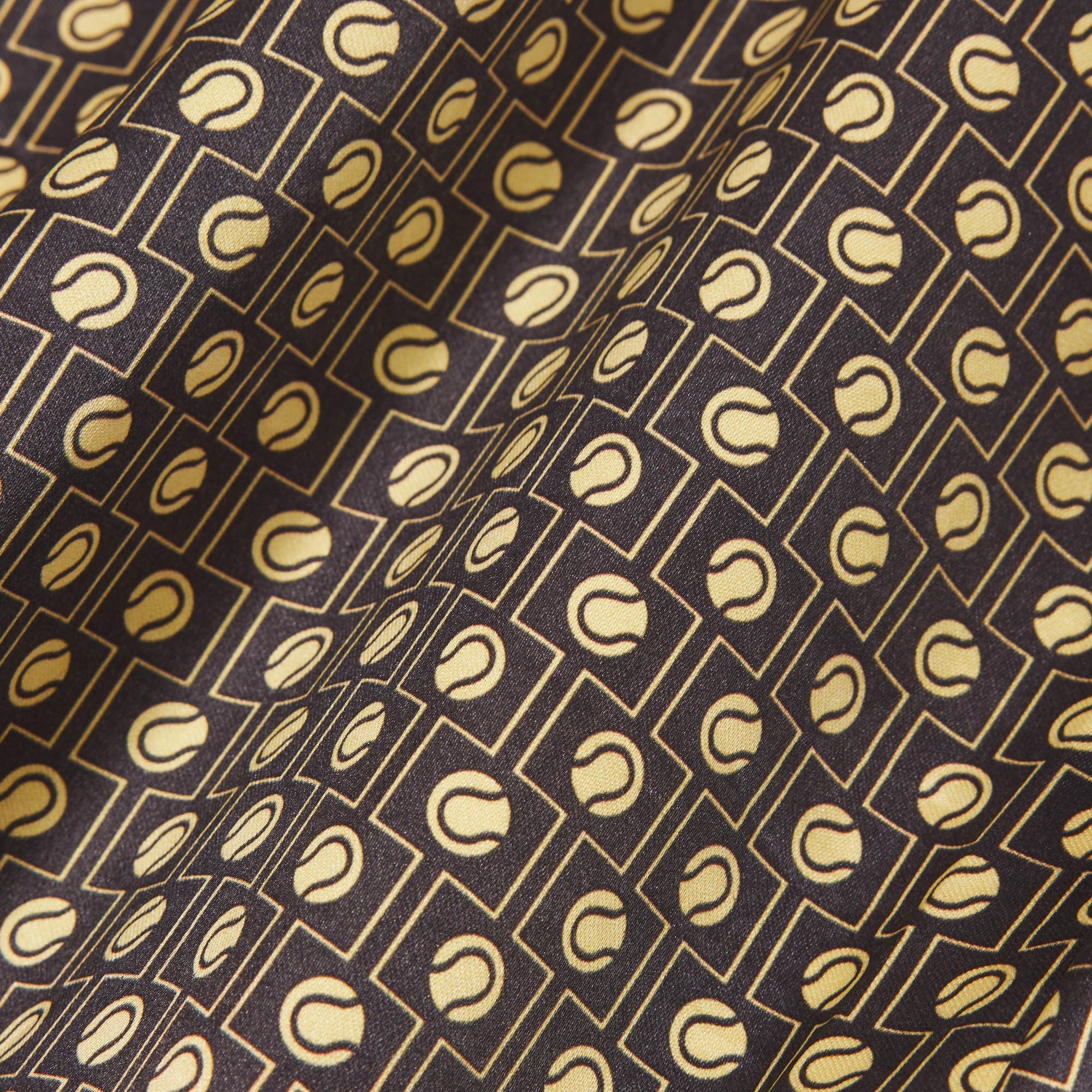 Kadın Oversize Fit Desenli Kahverengi Gömlek