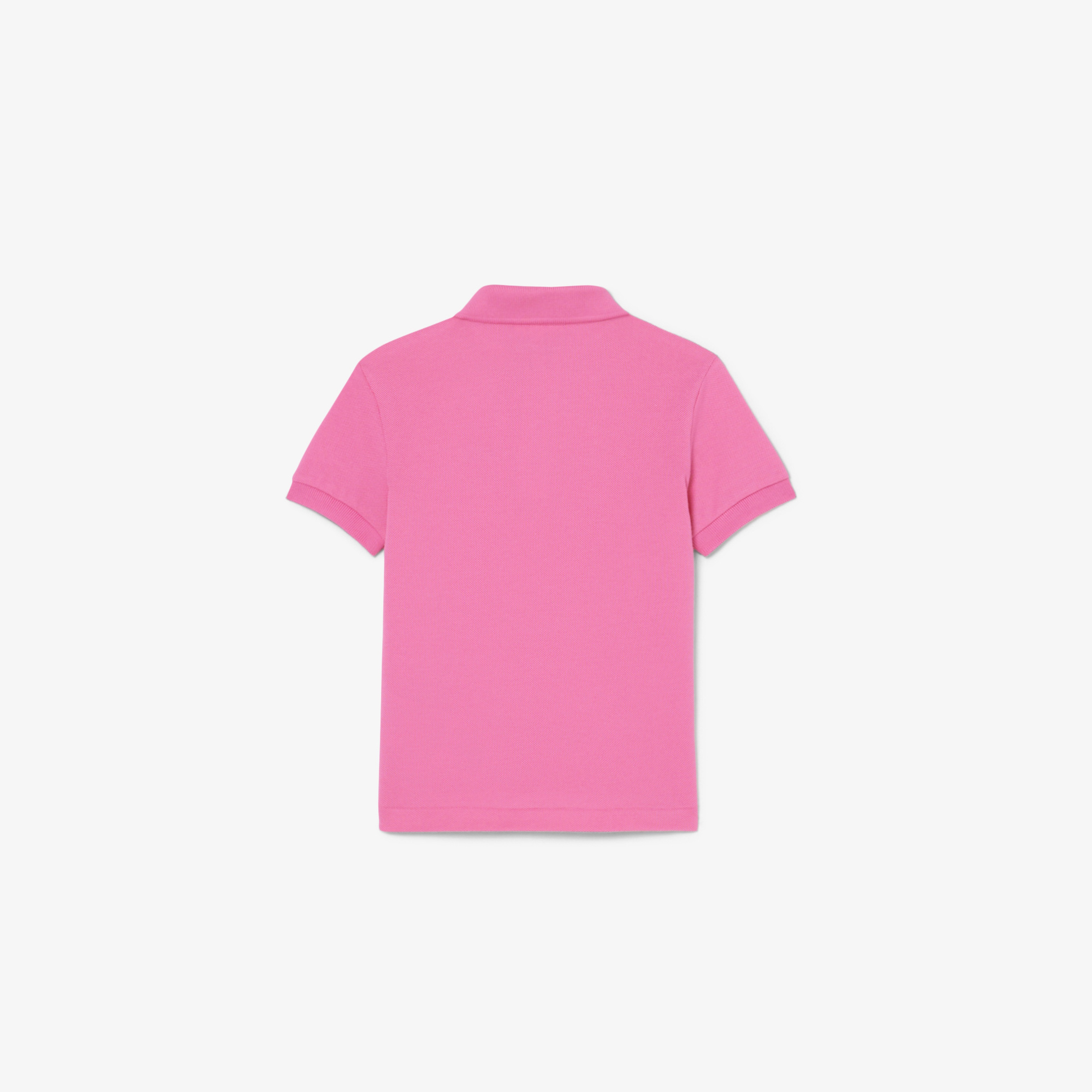 Çocuk Regular Fit Polo Yaka Pembe Polo