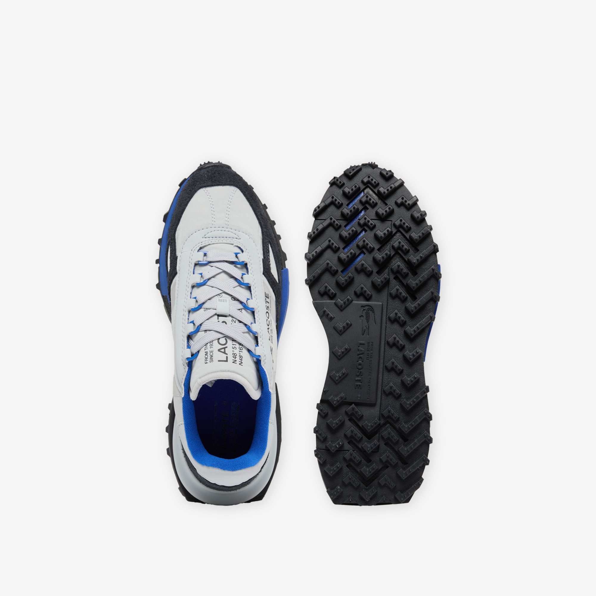 Lacoste Elite Active Erkek Gri Sneaker görsel 4