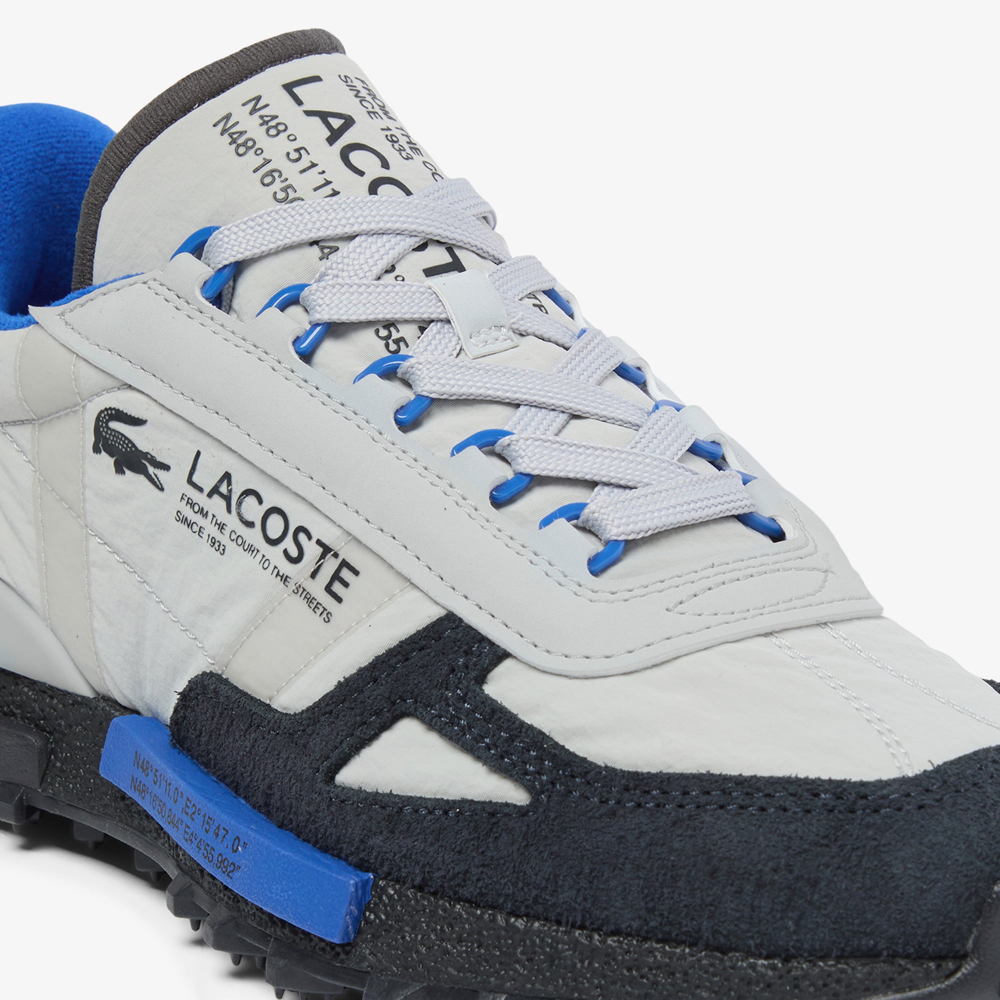 Lacoste Elite Active Erkek Gri Sneaker görsel 6