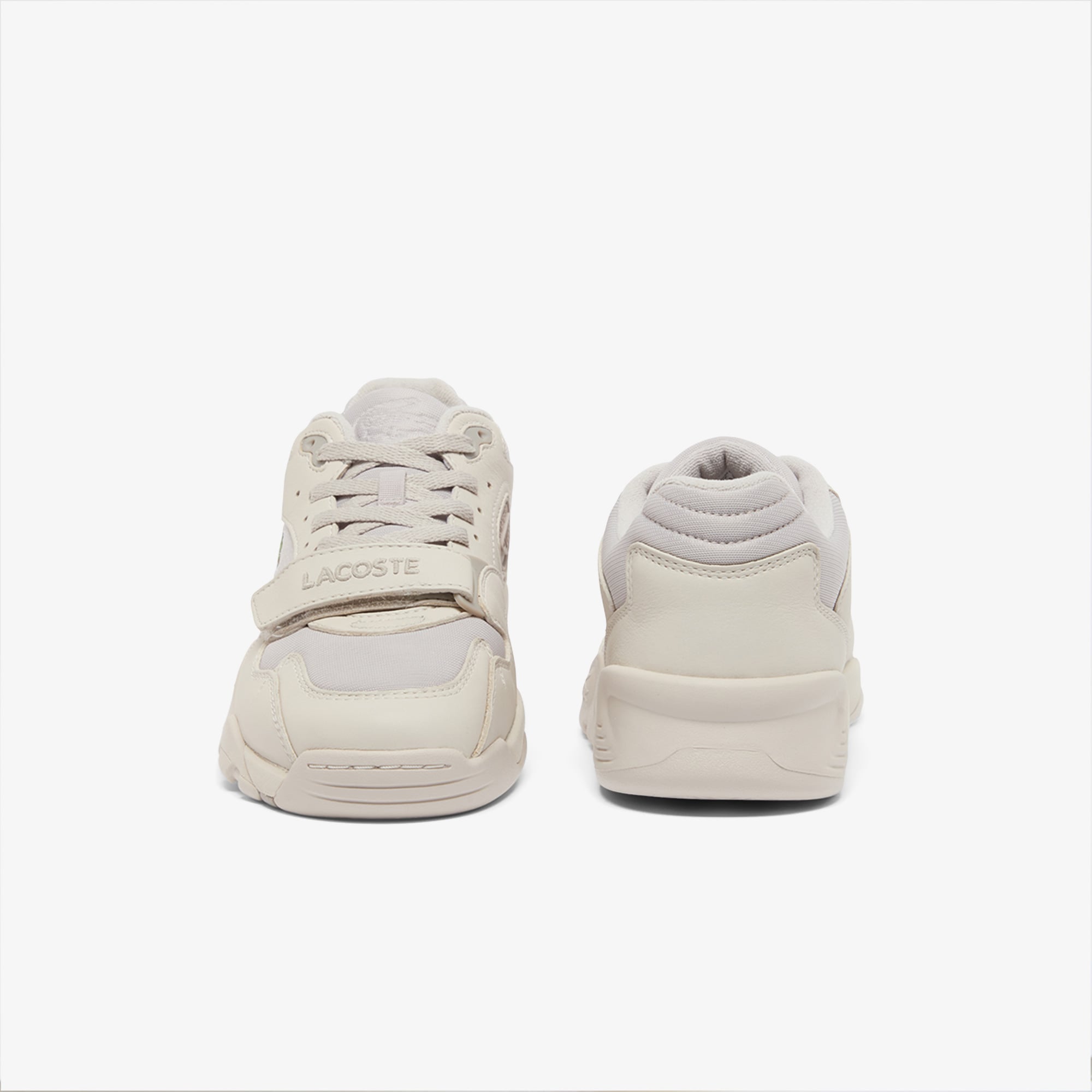 Lacoste Game Trainer Pro Erkek Krem Sneaker görsel 5