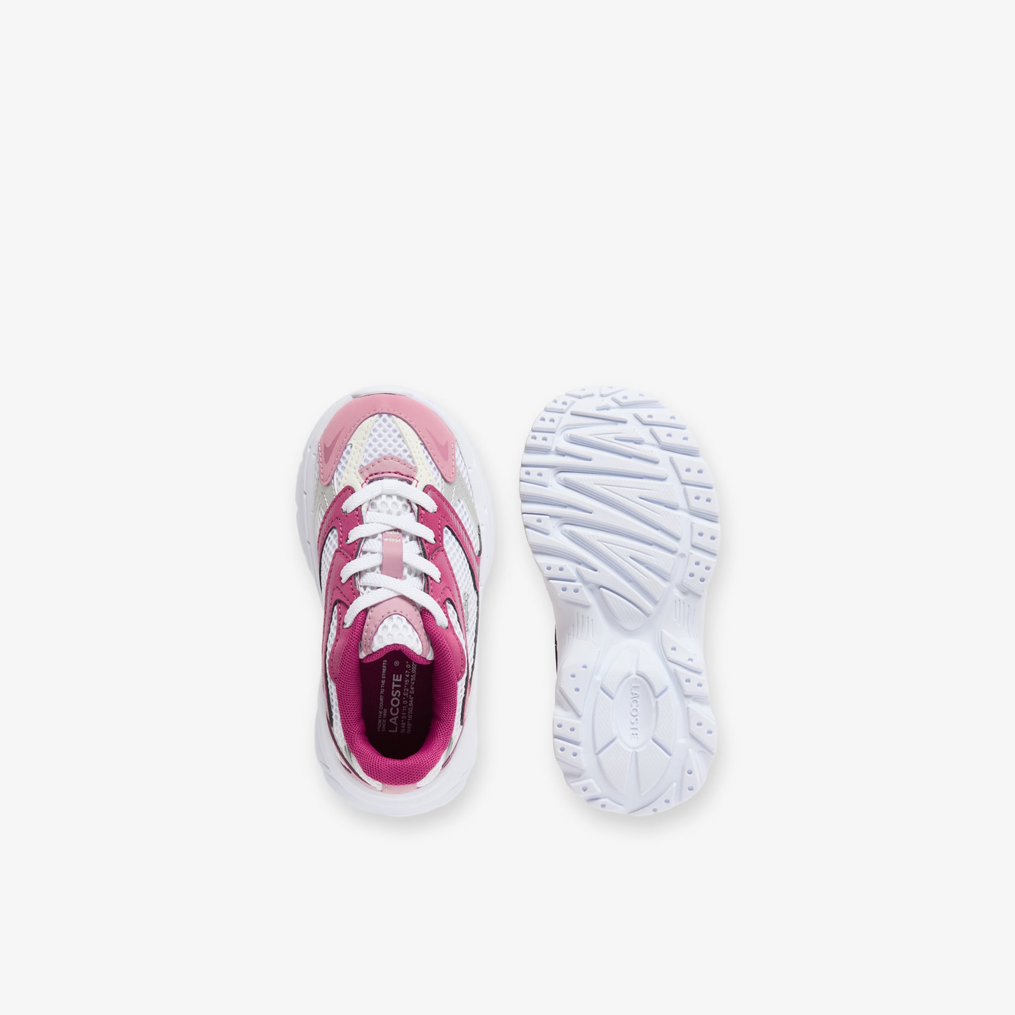 Lacoste L003 Neo Shot Çocuk Beyaz Sneaker görsel 4