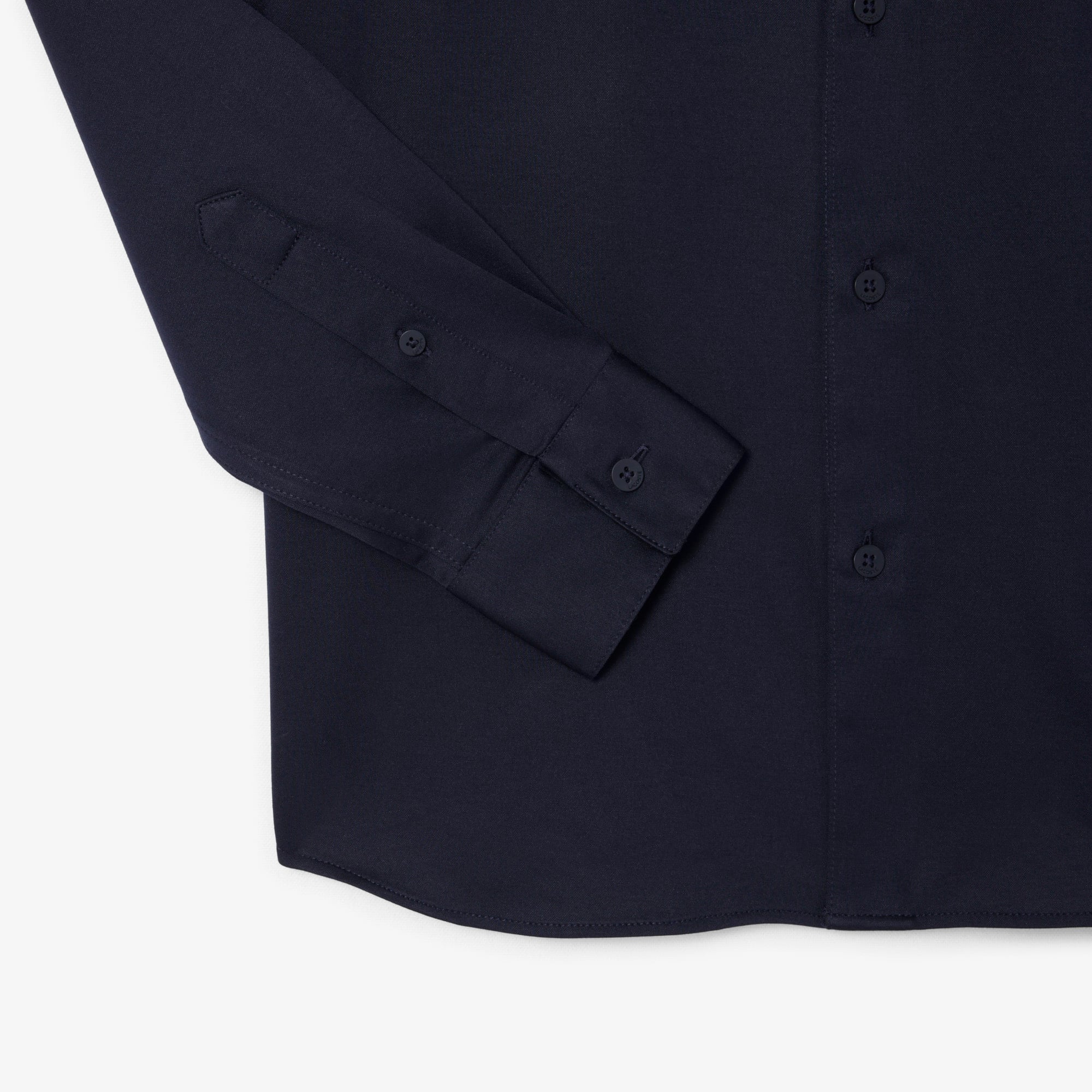 Lacoste Erkek Slim Fit Lacivert Gömlek görsel 7