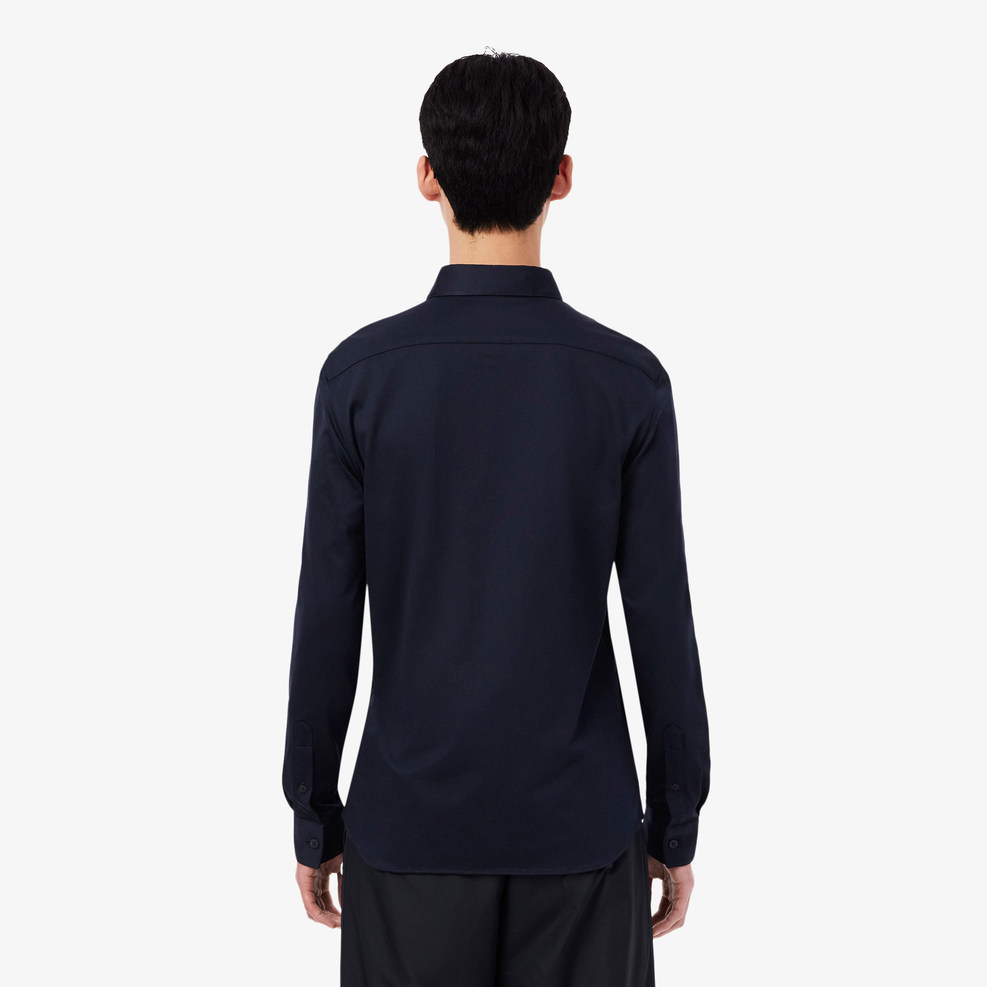 Lacoste Erkek Slim Fit Lacivert Gömlek görsel 3