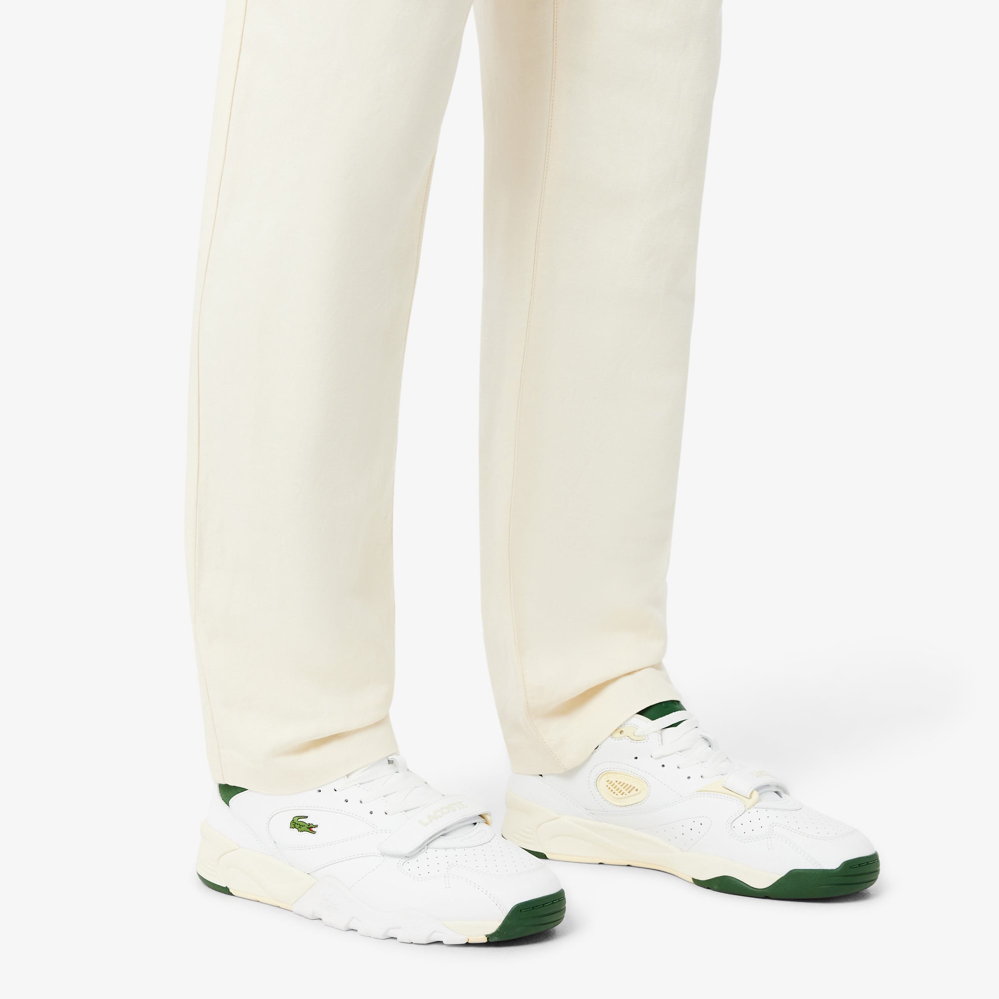 Lacoste Game Trainer Pro Erkek Beyaz Sneaker görsel 8