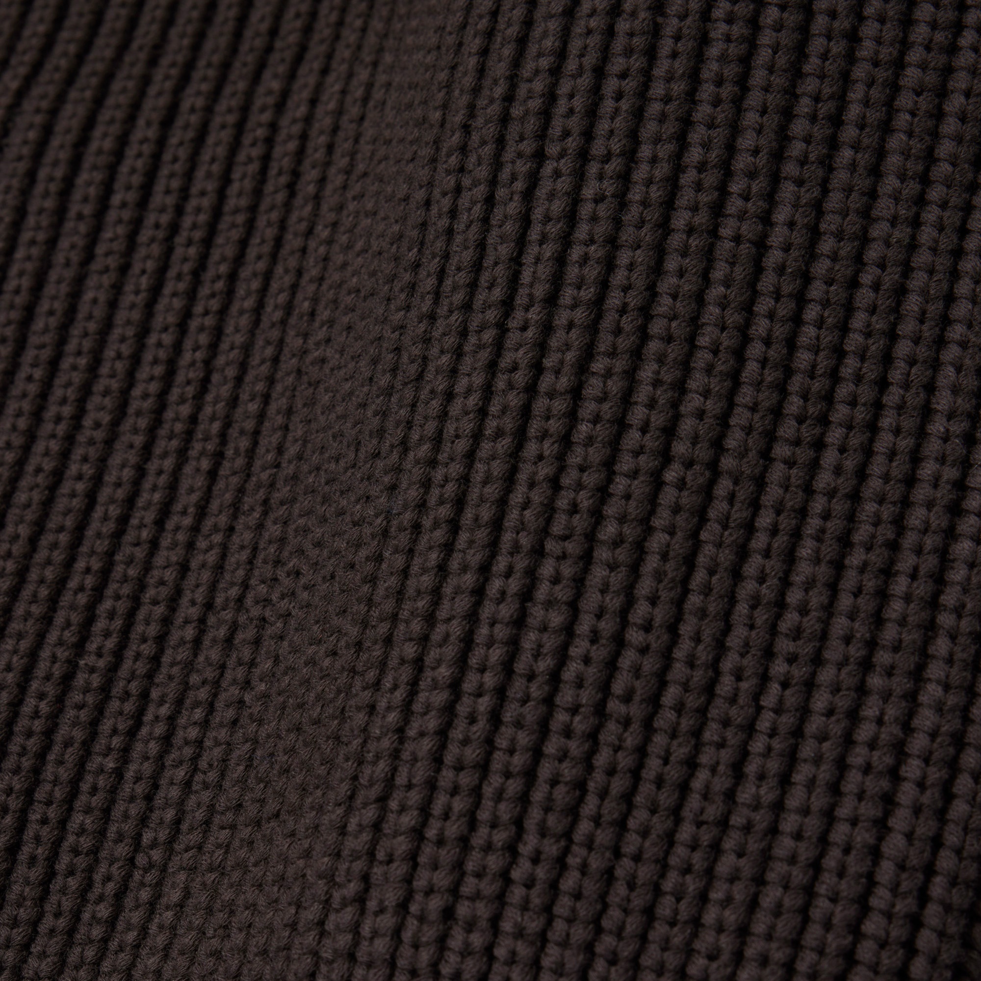 Kadın Loose Fit Fermuarlı Kahverengi Hırka