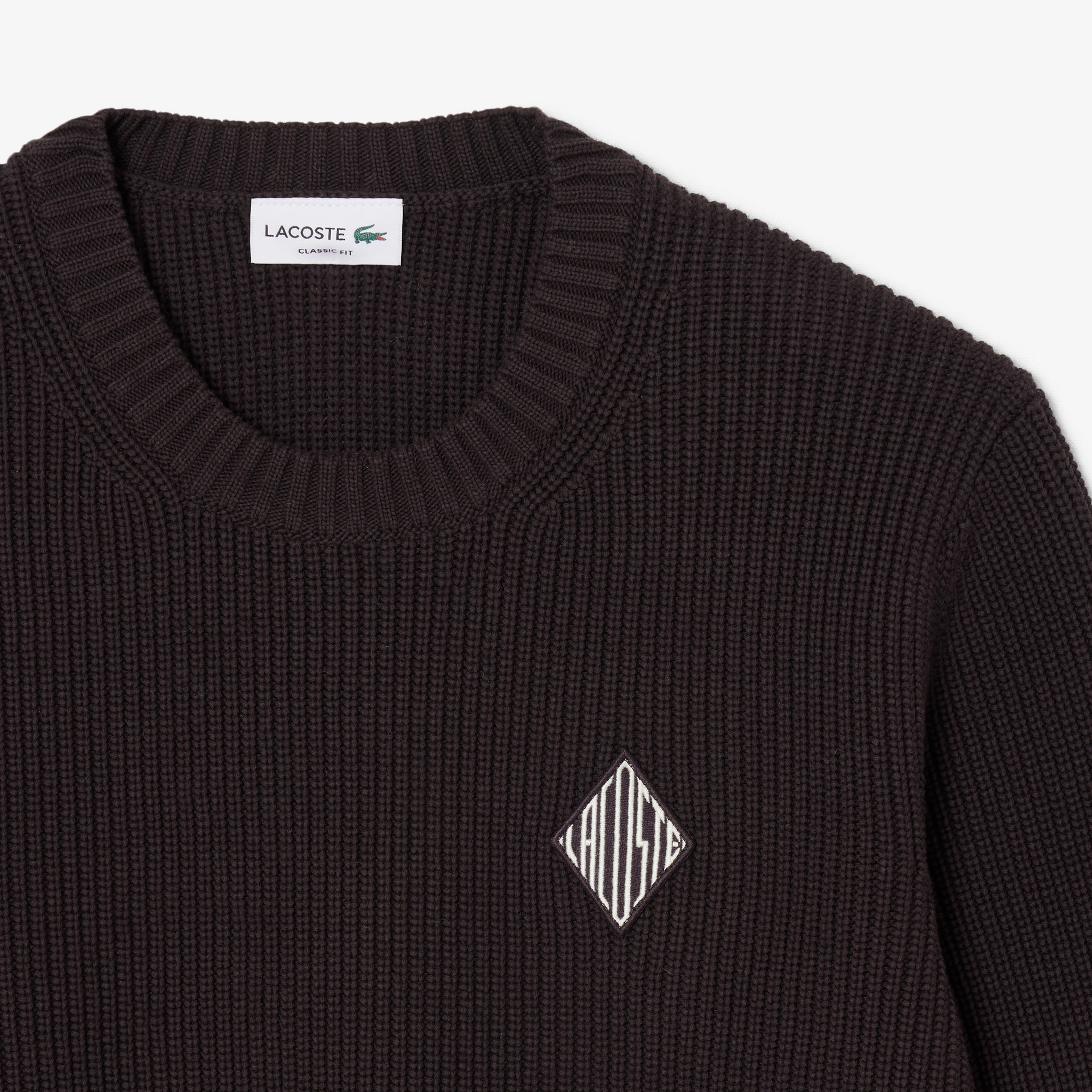 Erkek Classic Fit Bisiklet Yaka Kahverengi Kazak Erkek Classic Fit Bisiklet Yaka Kahverengi Kazak