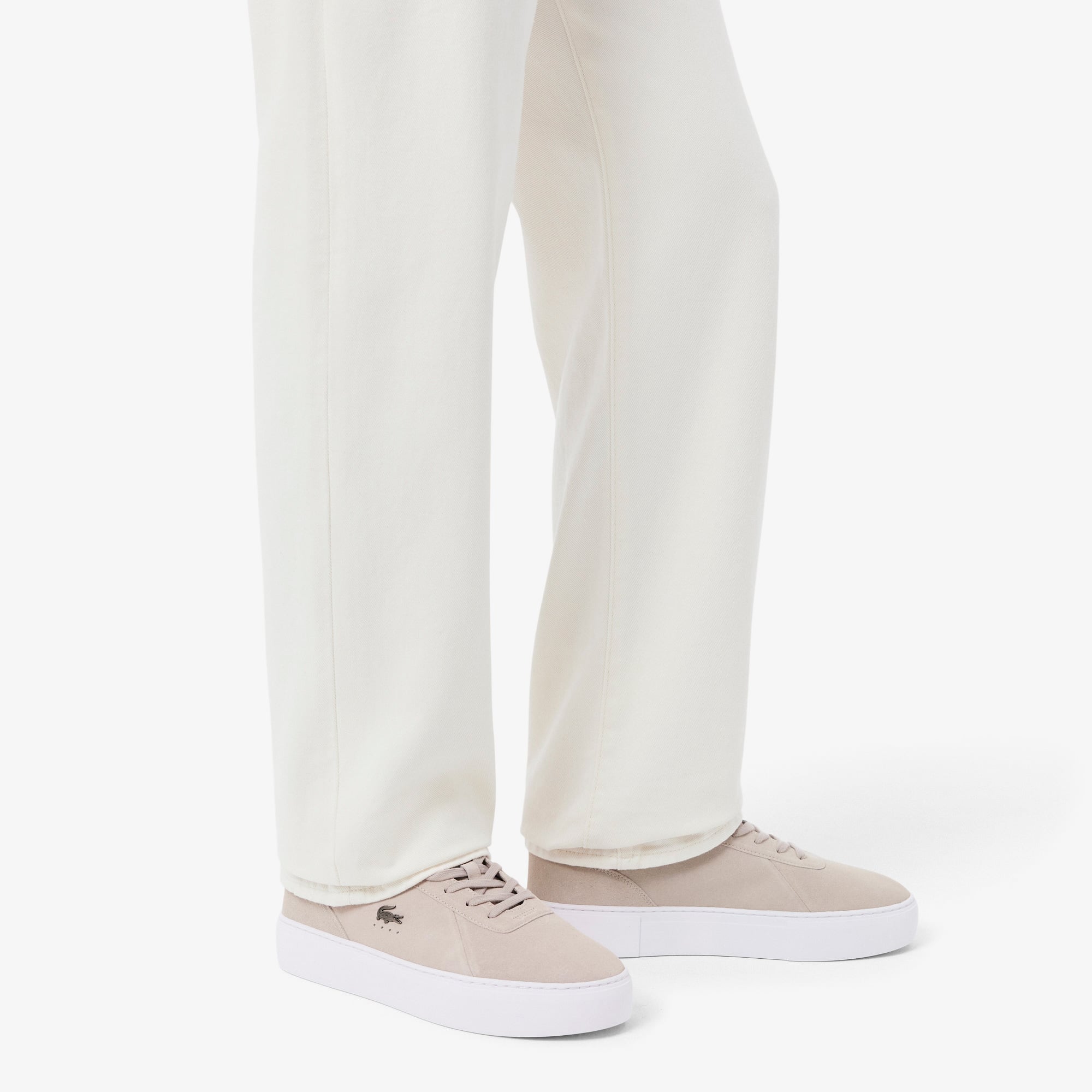 Lacoste Court Set Erkek Gri Sneaker görsel 8