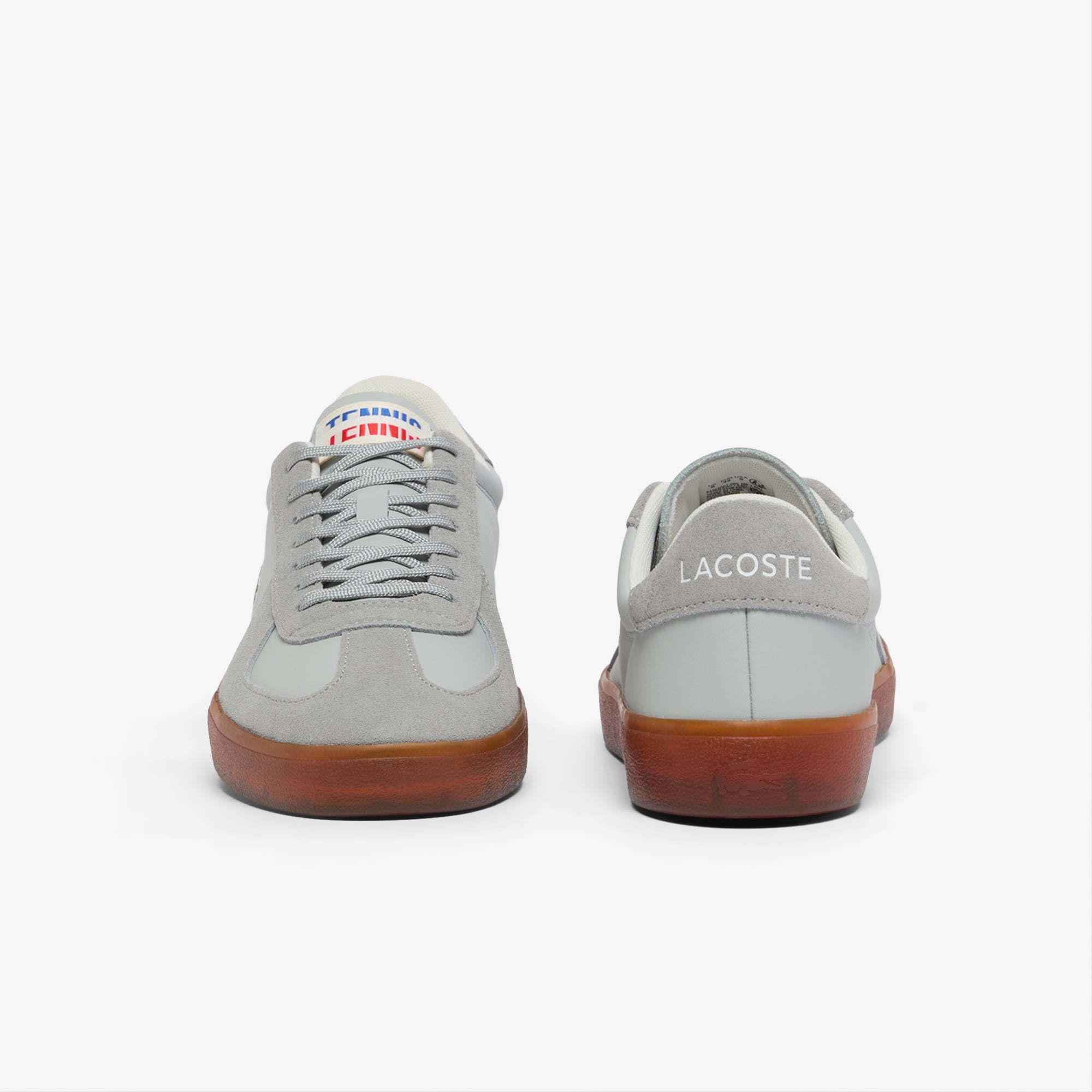 Lacoste Baseshot Pro Erkek Gri Sneaker görsel 5