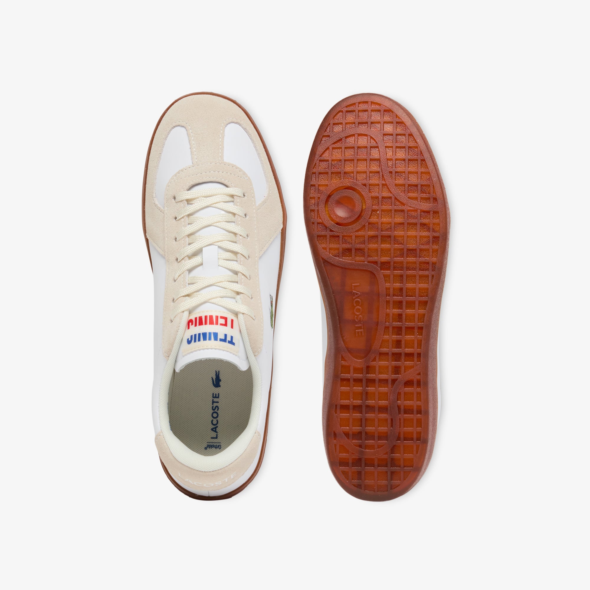 Lacoste Baseshot Pro Erkek Beyaz Sneaker görsel 4