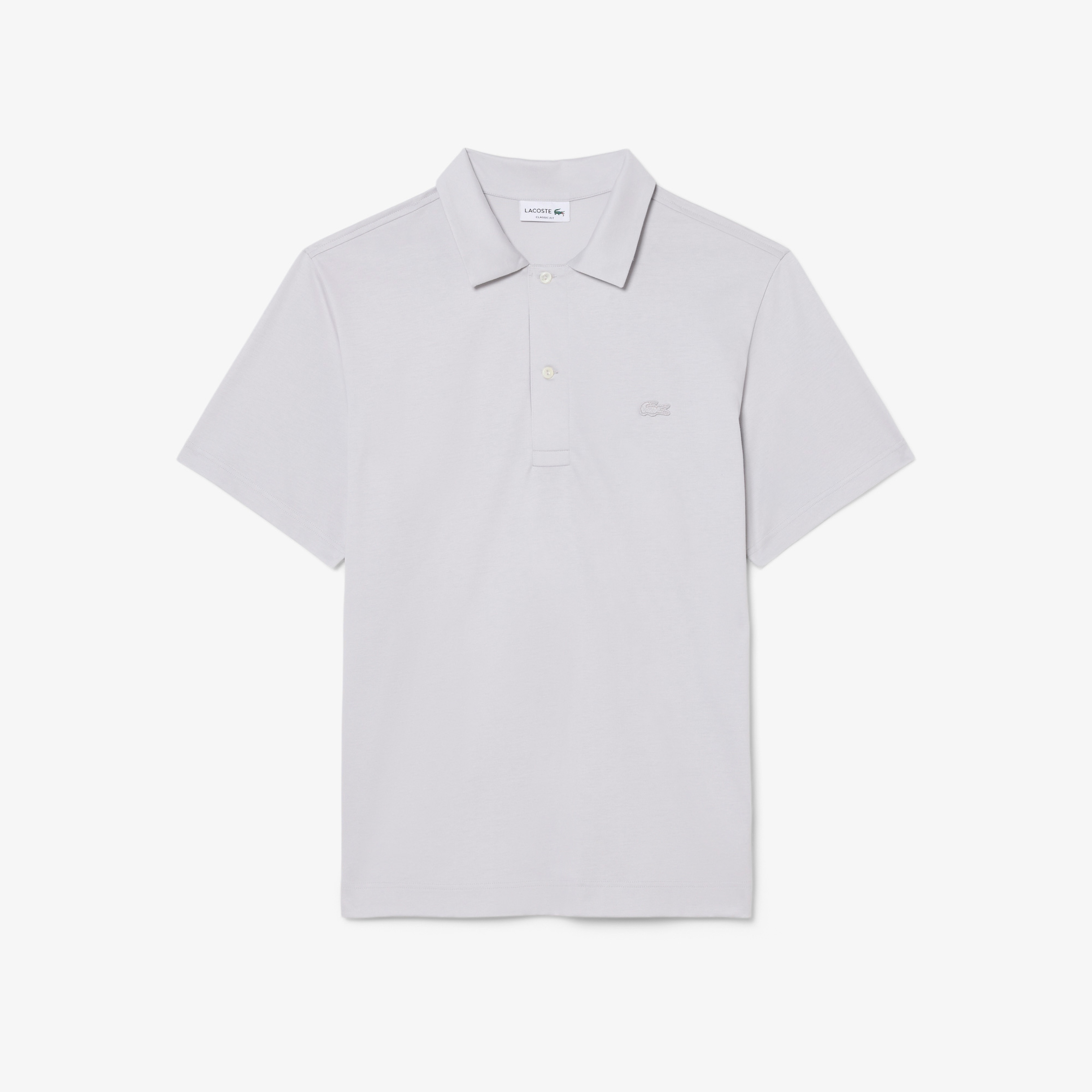 Erkek Classic Fit Gri Polo