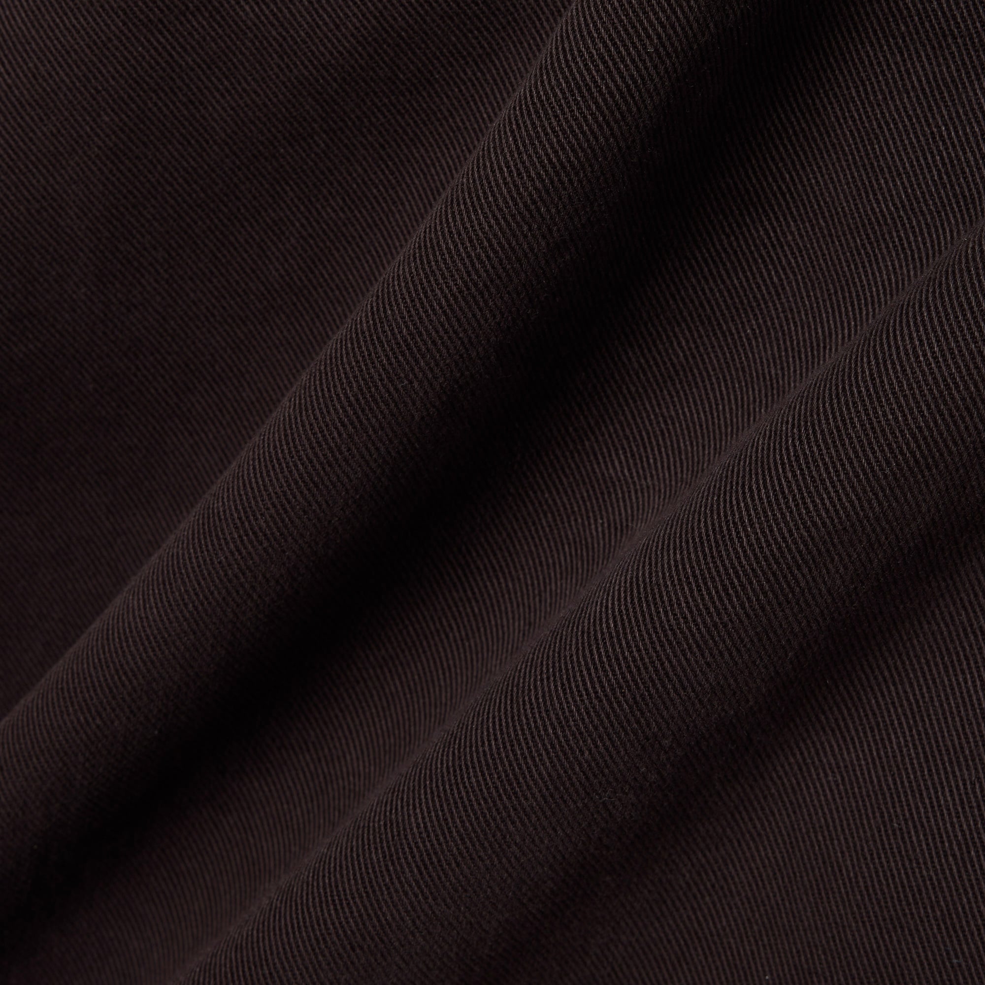 Erkek Oversize Fit Denim Koyu Kahverengi Dış Gömlek