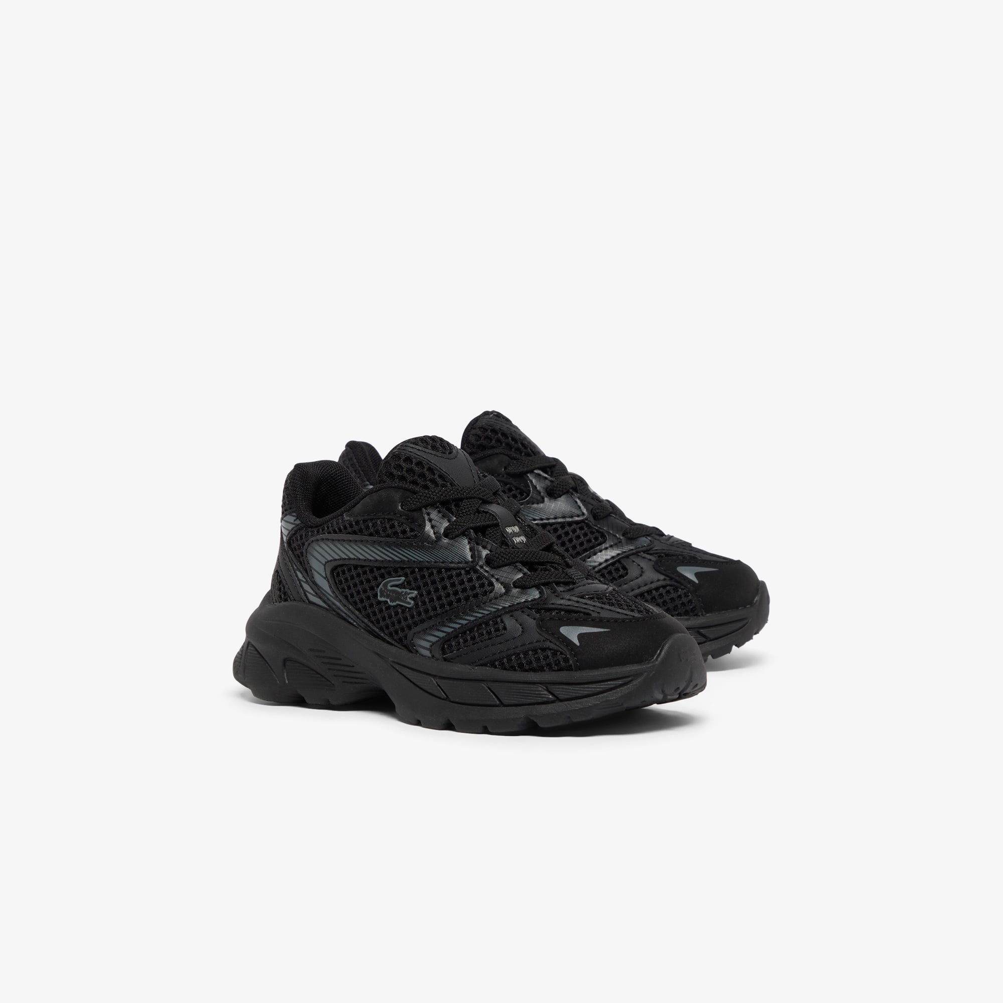 L003 Neo Shot Çocuk Siyah Sneaker