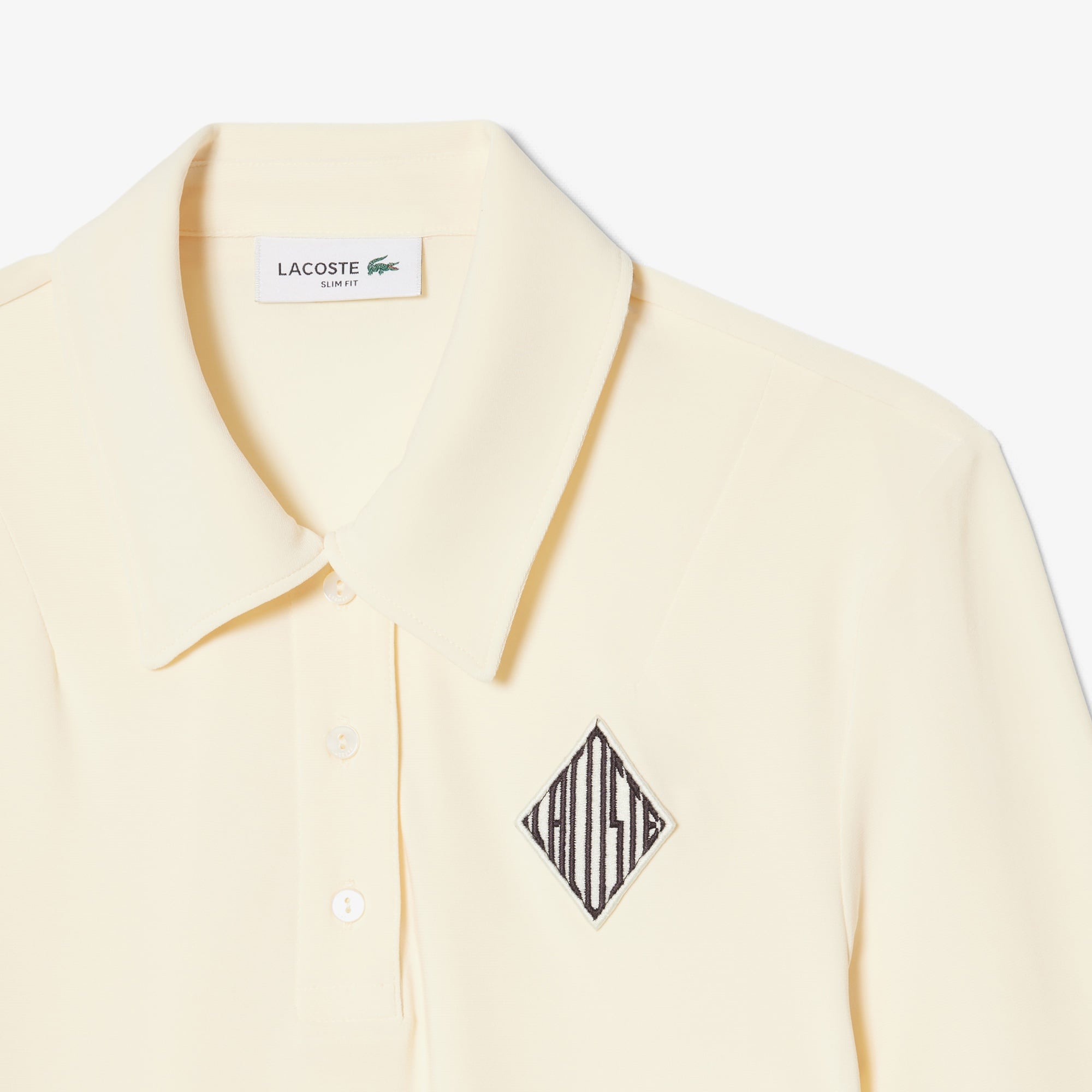 Kadın Slim Fit Sarı Polo