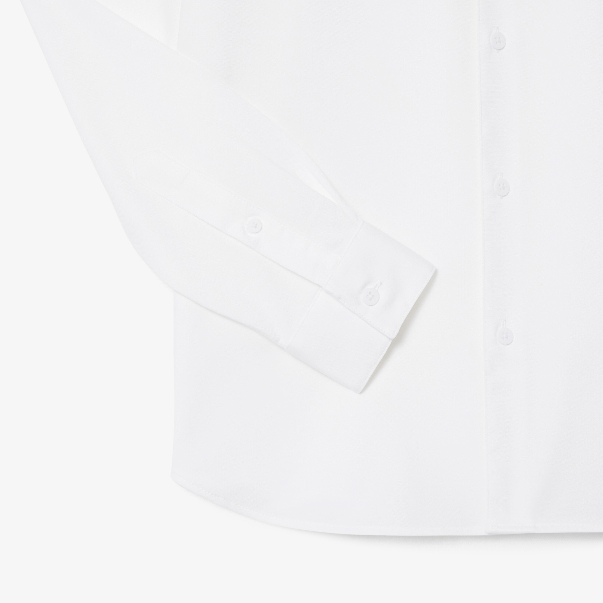 Erkek Slim Fit Beyaz Gömlek