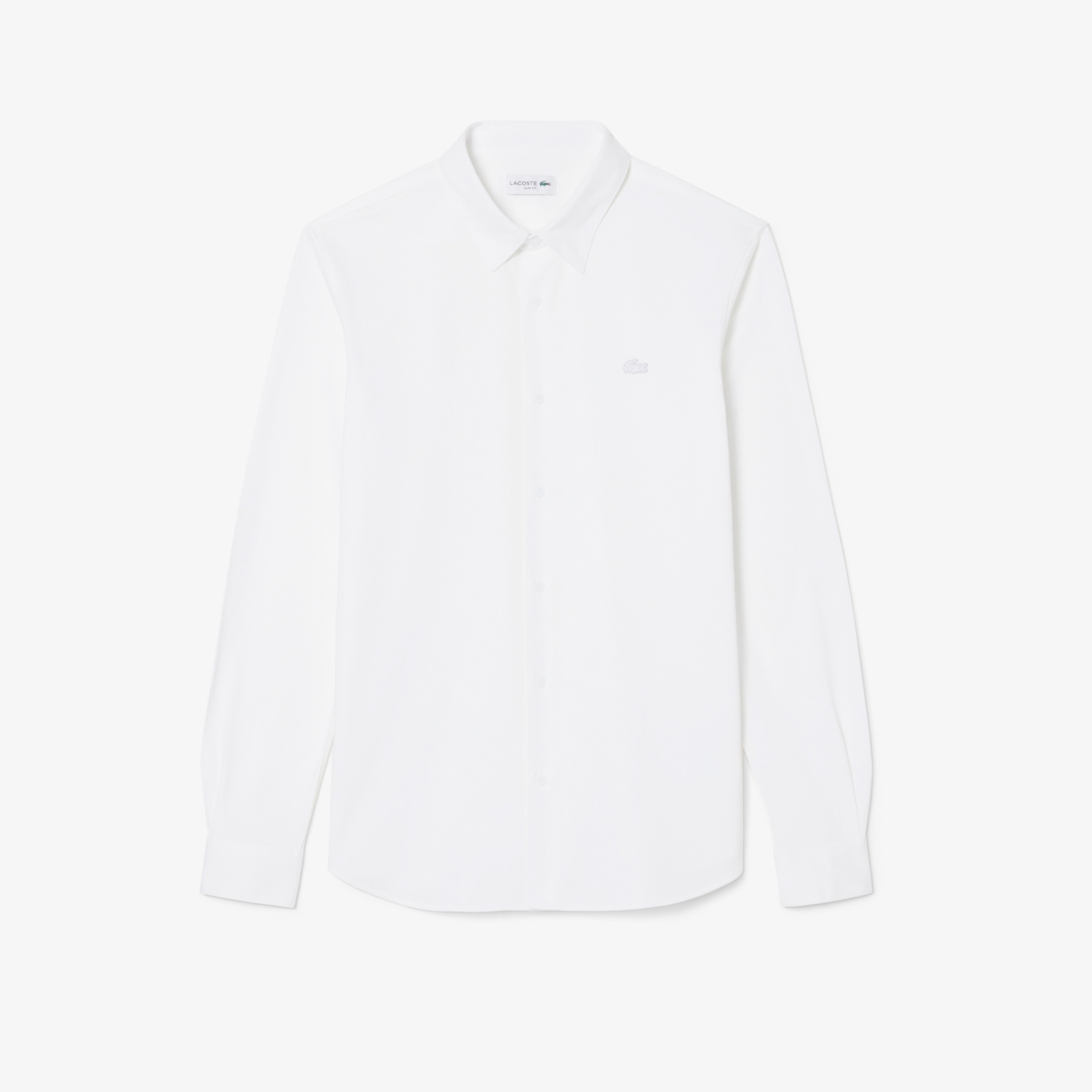 Erkek Slim Fit Beyaz Gömlek