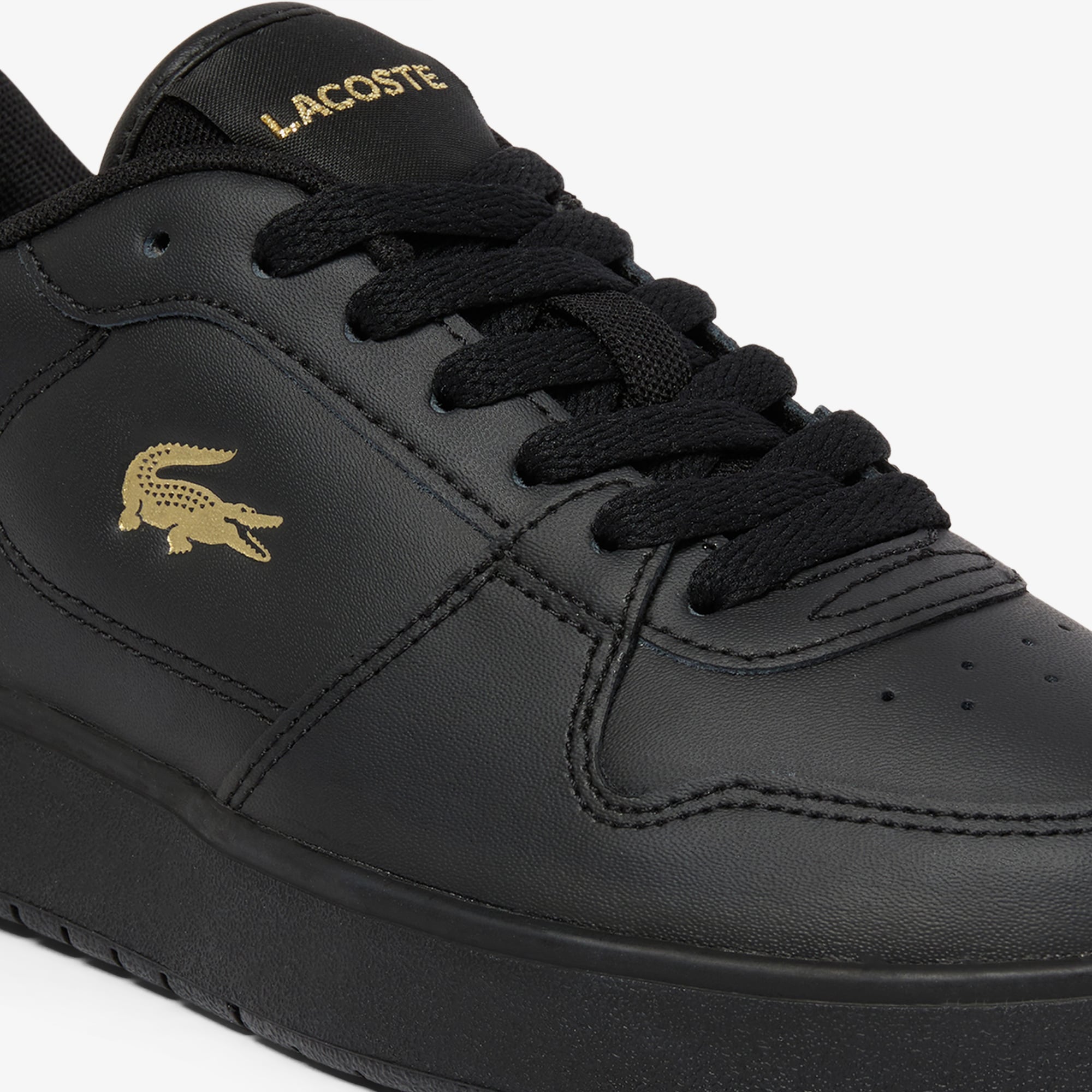 Lacoste Court Ace Kadın Siyah Sneaker görsel 6