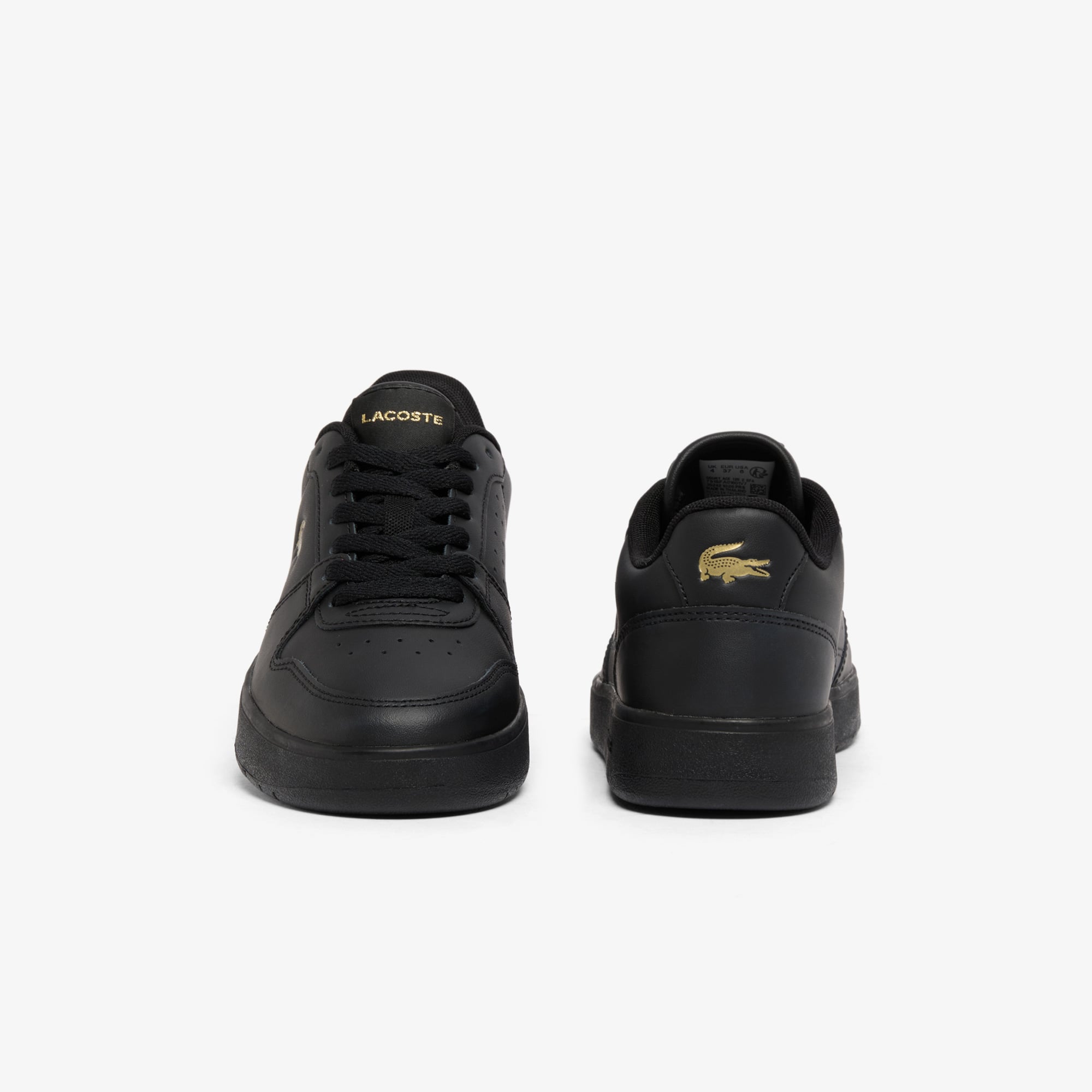 Lacoste Court Ace Kadın Siyah Sneaker görsel 5