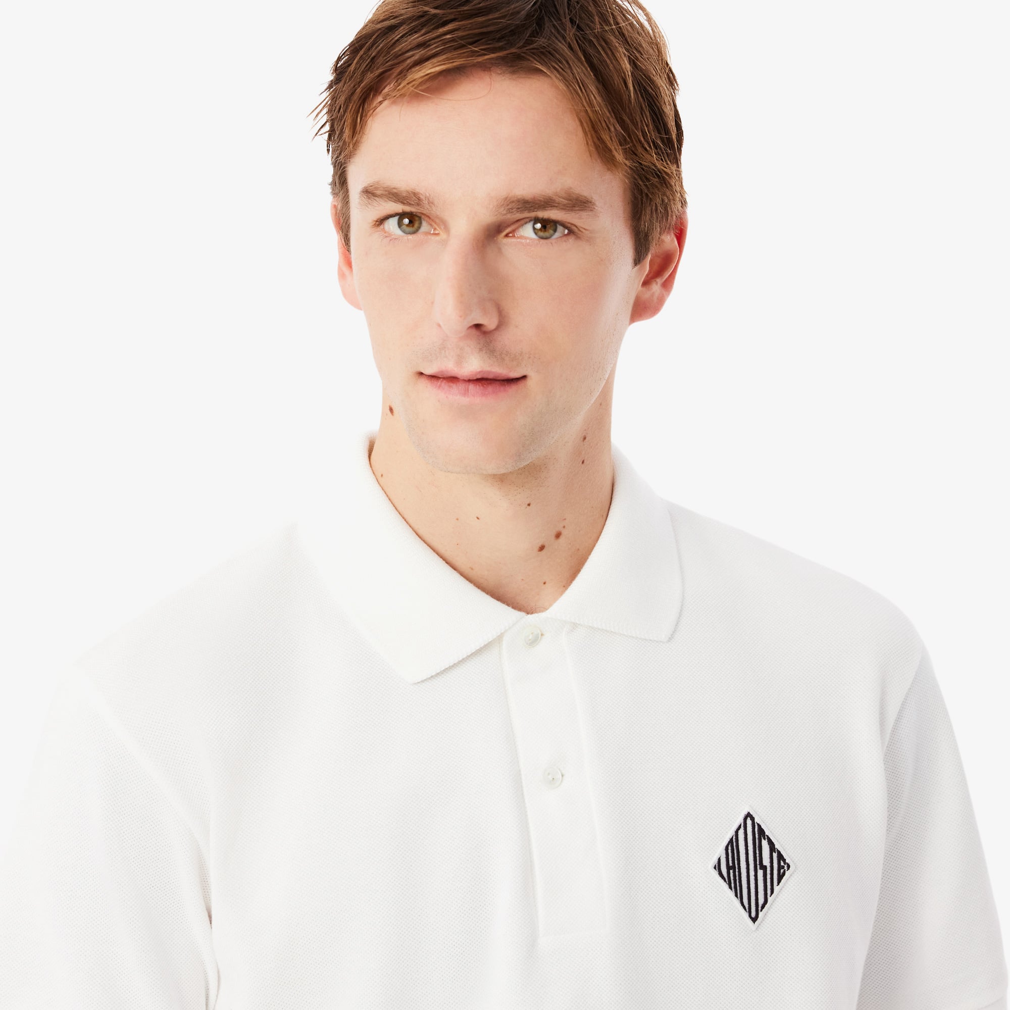 Lacoste Erkek Classic Fit Beyaz Polo görsel 2