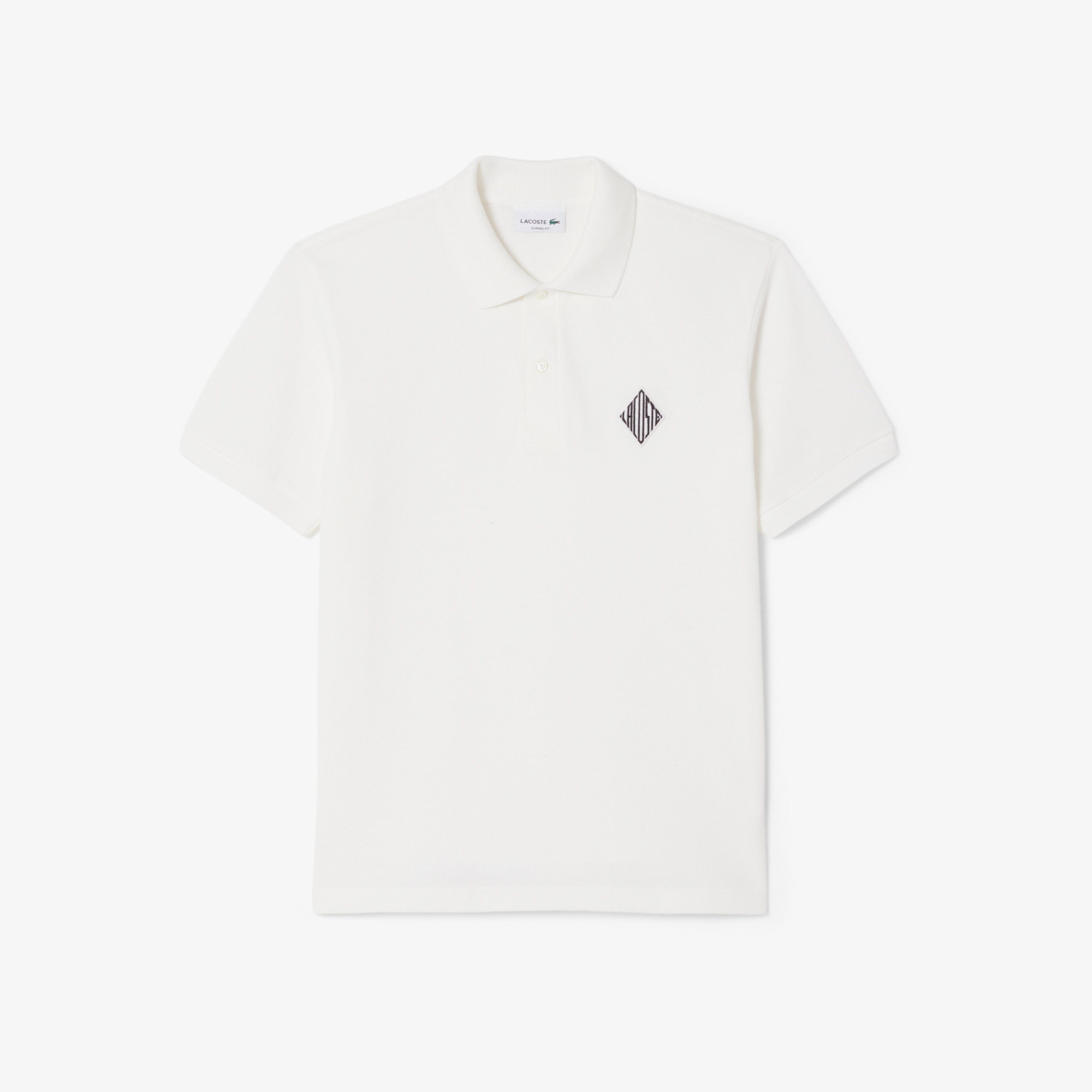 Lacoste Erkek Classic Fit Beyaz Polo görsel 5
