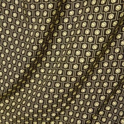 Kadın Desenli Kahverengi Fular Kahverengi