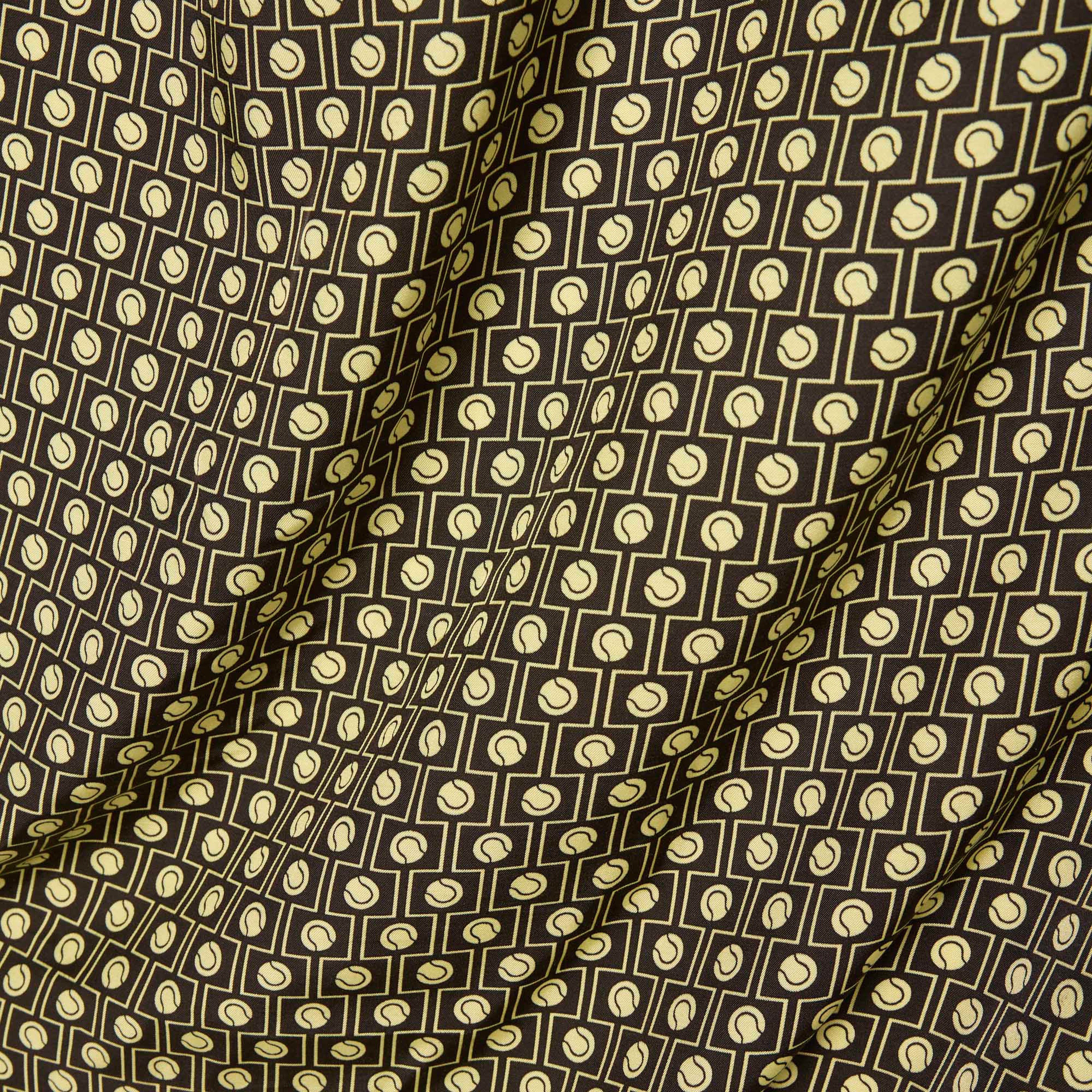 Kadın Desenli Kahverengi Fular