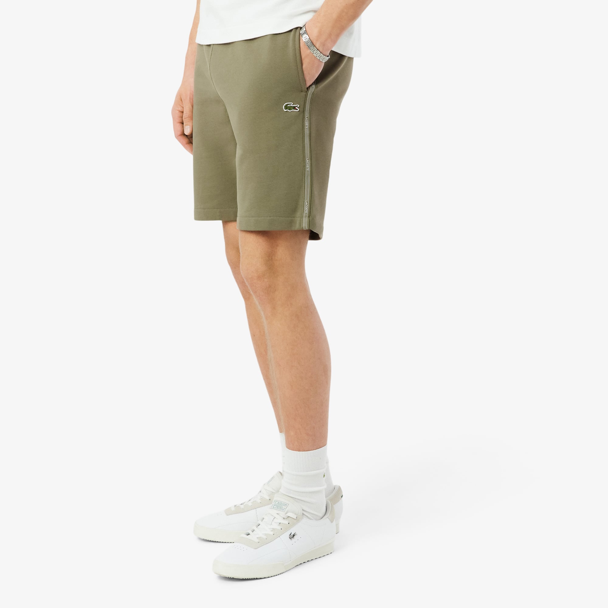 Lacoste Erkek Regular Fit Haki Şort görsel 2