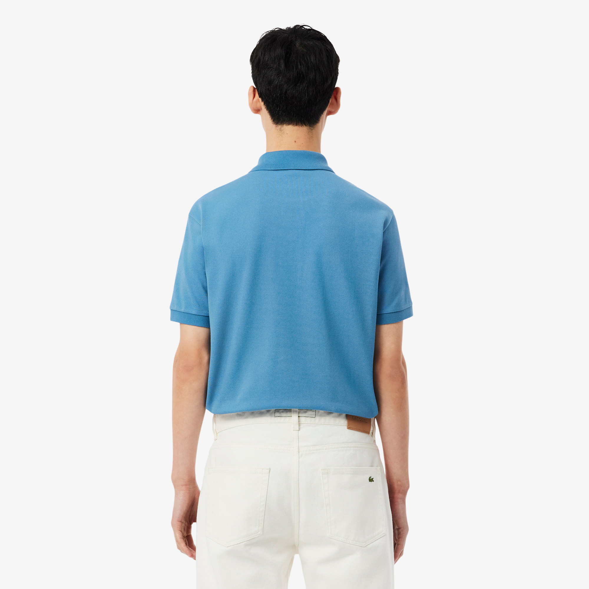 Lacoste L.12.12 Erkek Classic Fit Mavi Polo görsel 3