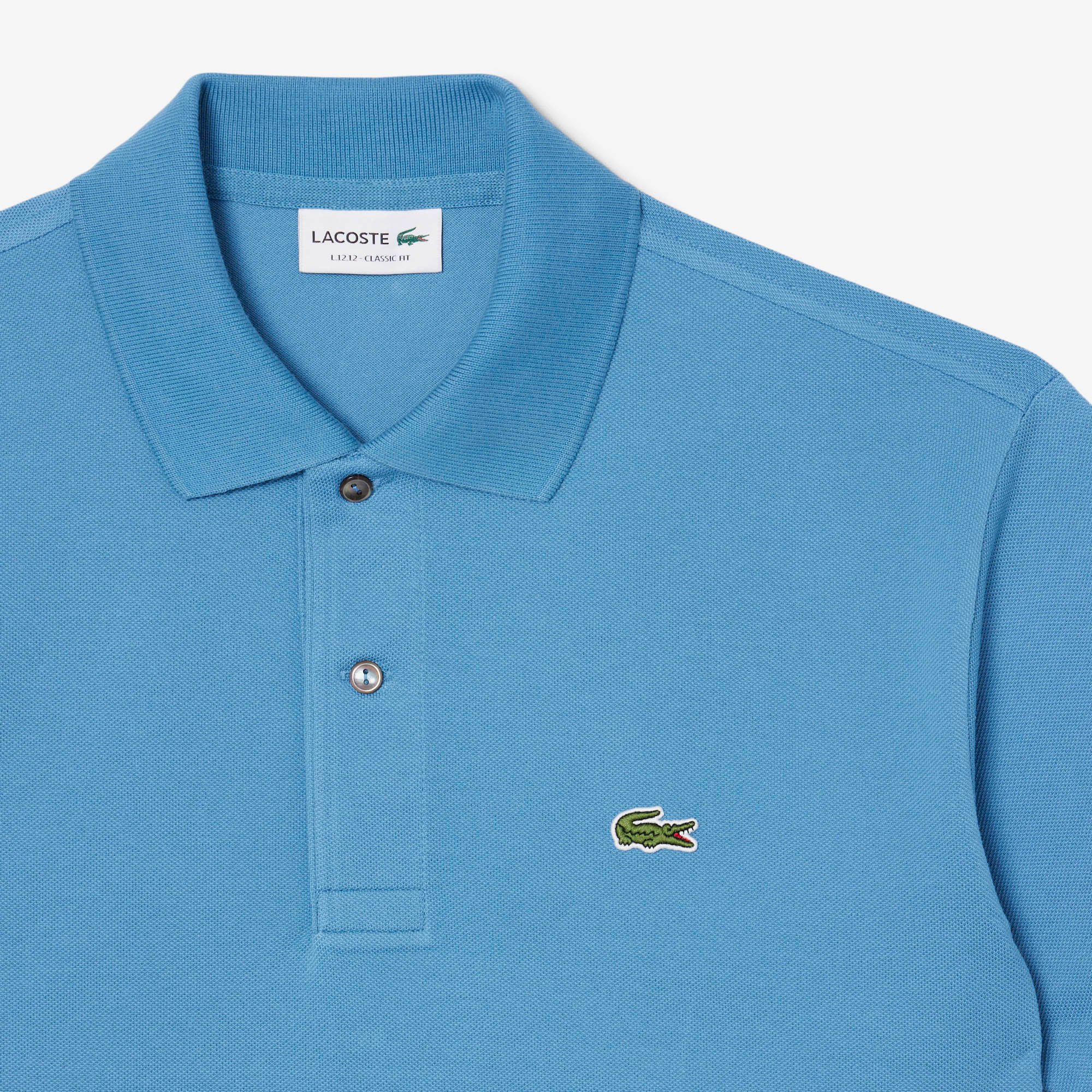 Lacoste L.12.12 Erkek Classic Fit Mavi Polo görsel 6