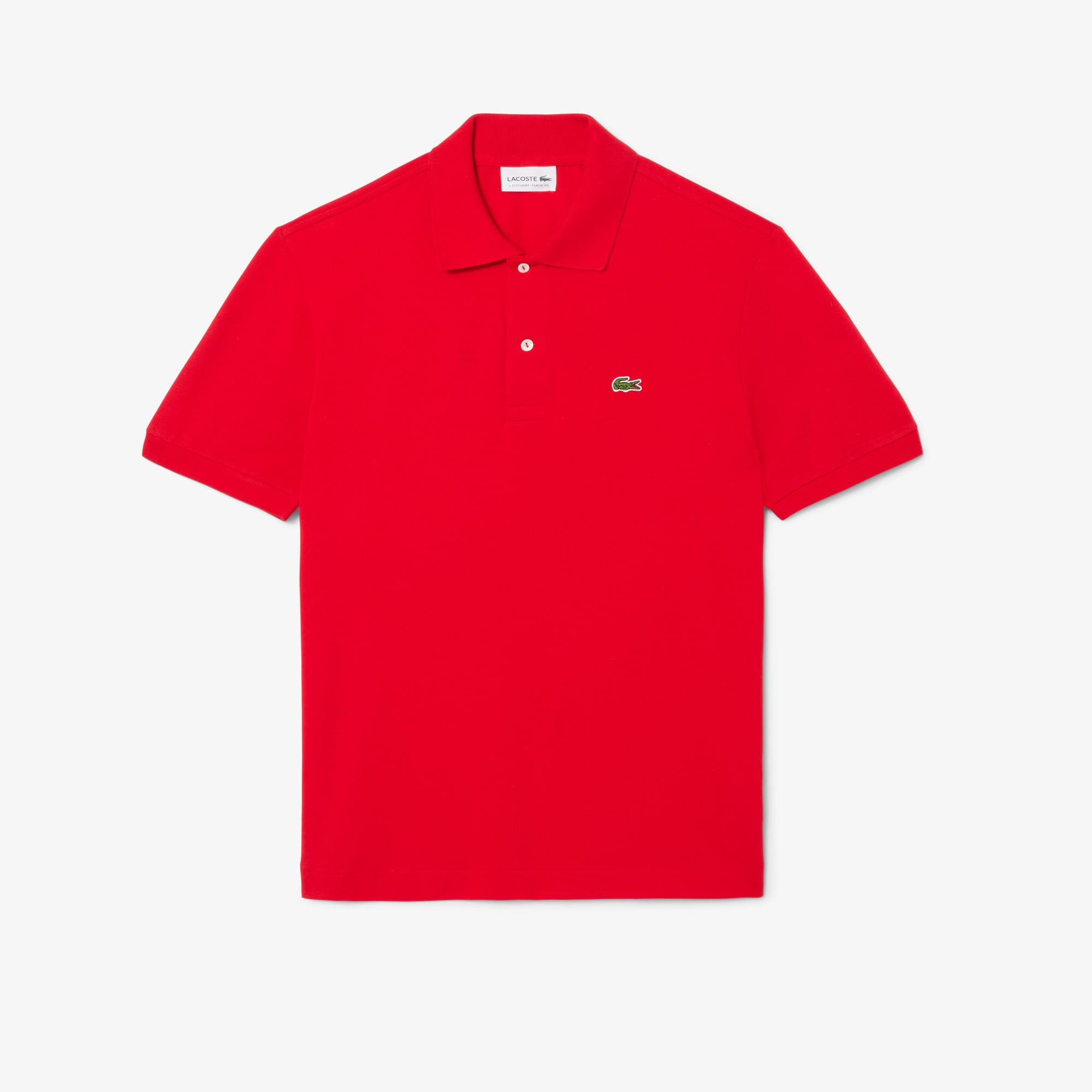 Lacoste L.12.12 Light Erkek Classic Fit Kırmızı Polo görsel 5
