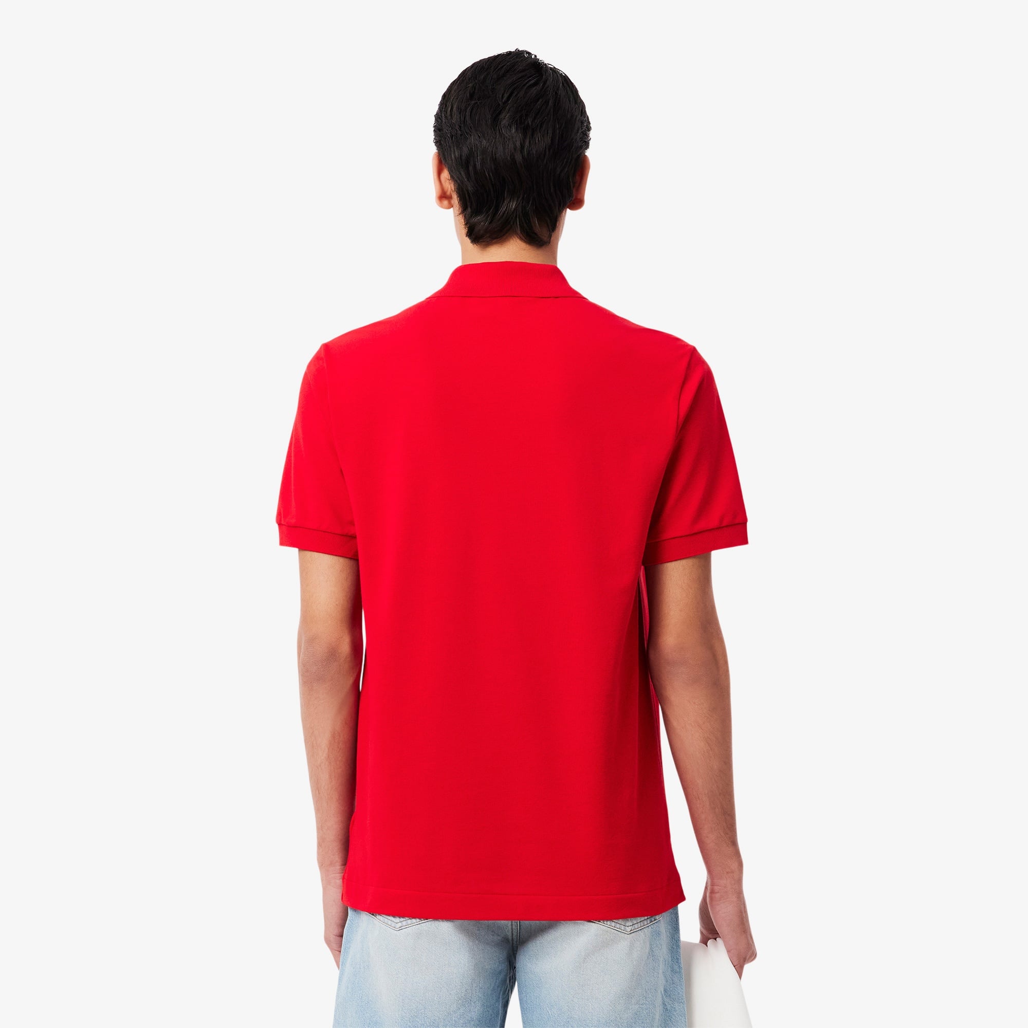 L.12.12 Light Erkek Classic Fit Kırmızı Polo