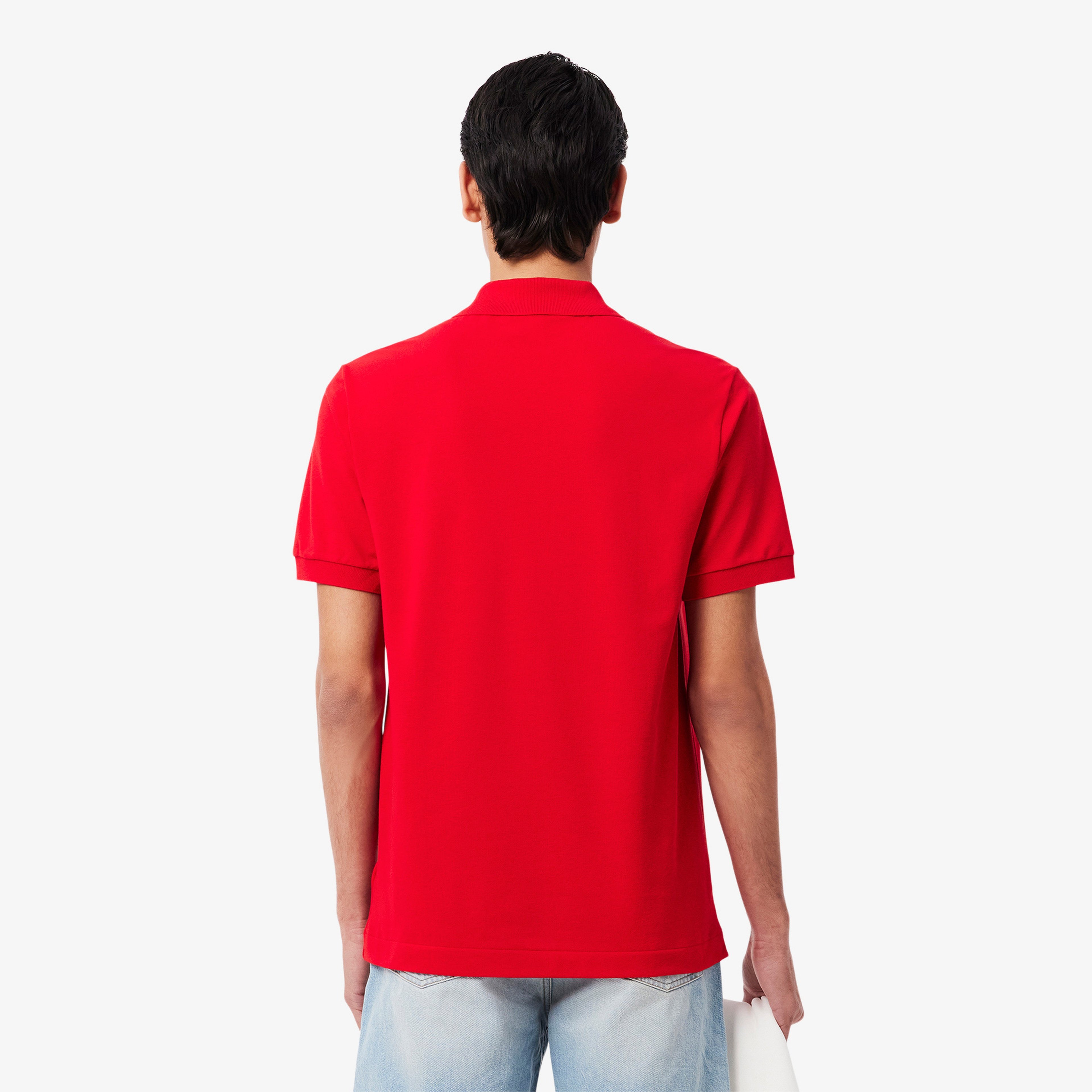 L.12.12 Light Erkek Classic Fit Kırmızı Polo