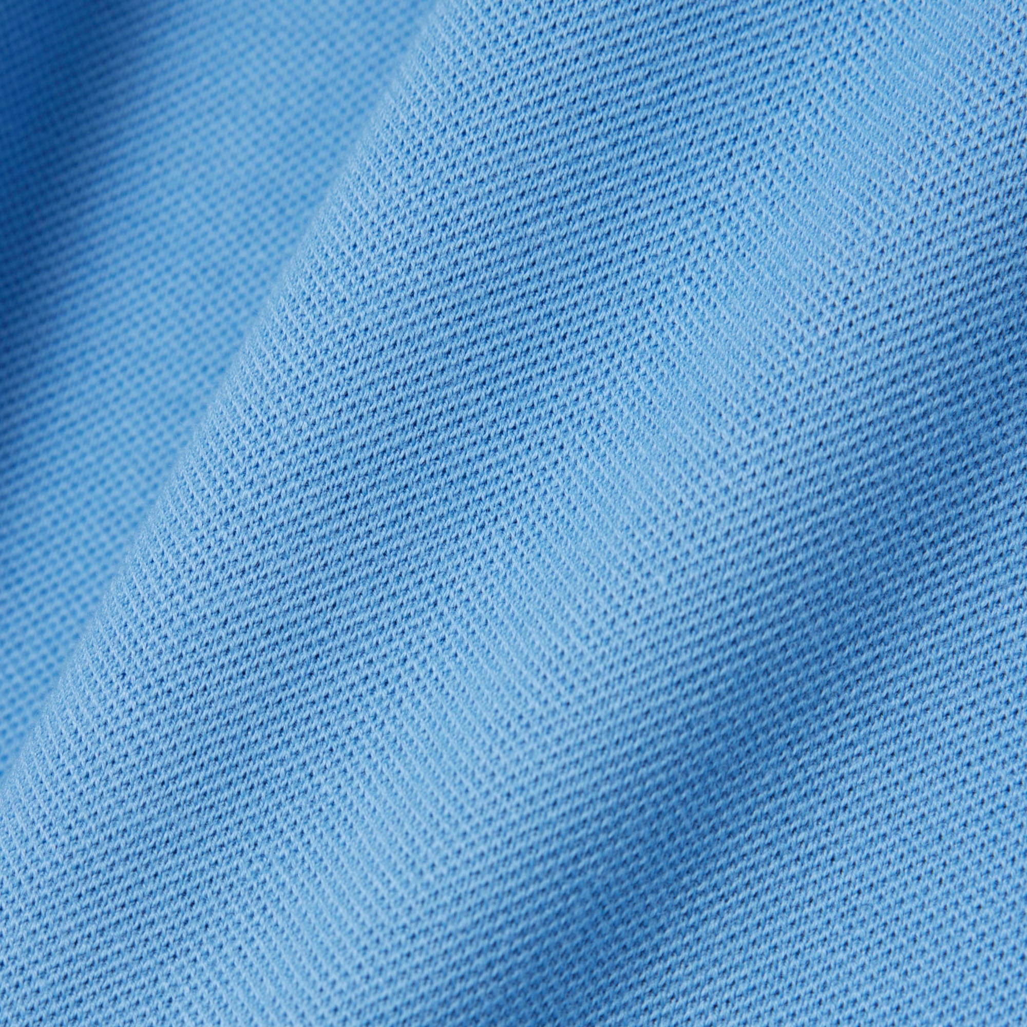 Kadın Slim Fit Mavi Polo