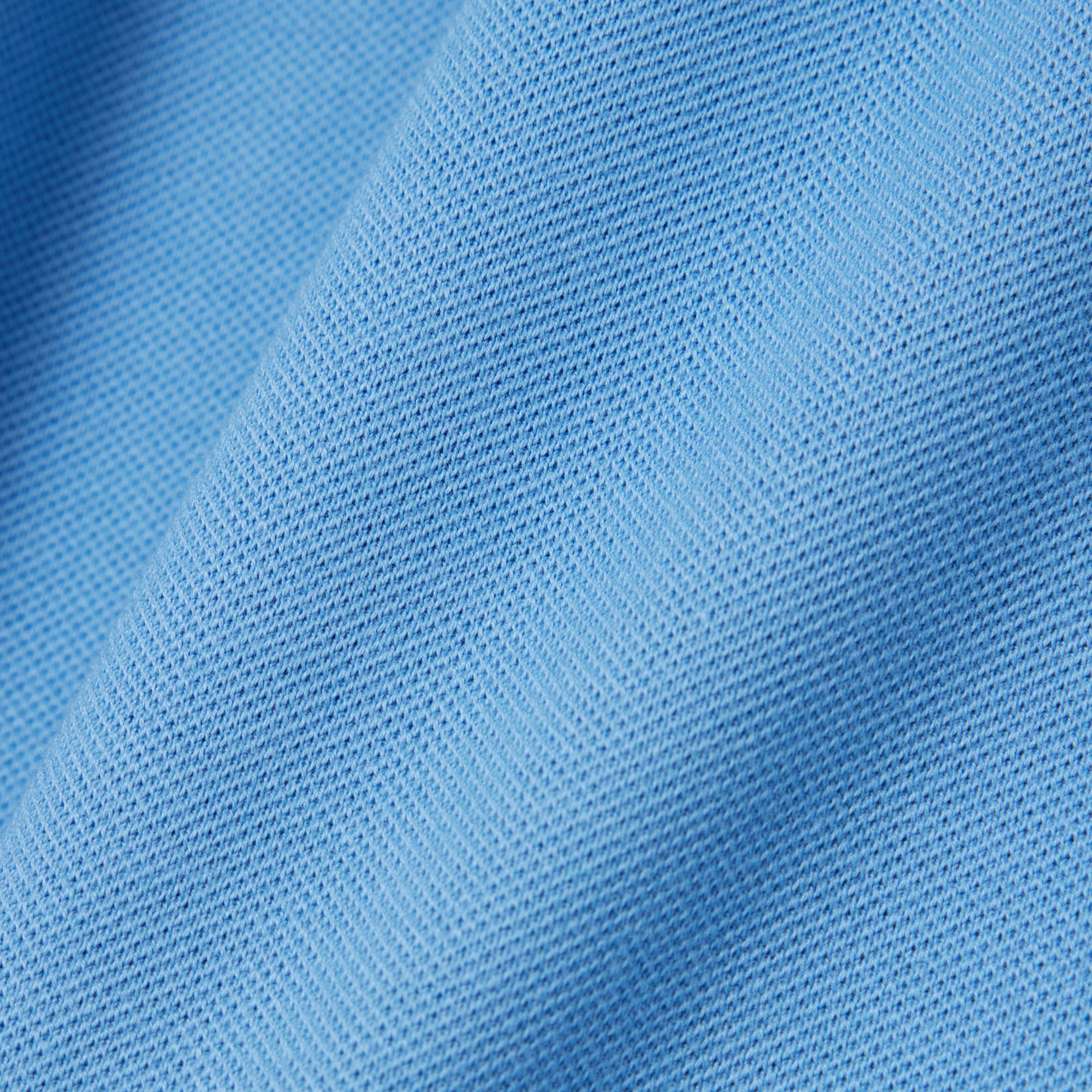 Kadın Slim Fit Mavi Polo