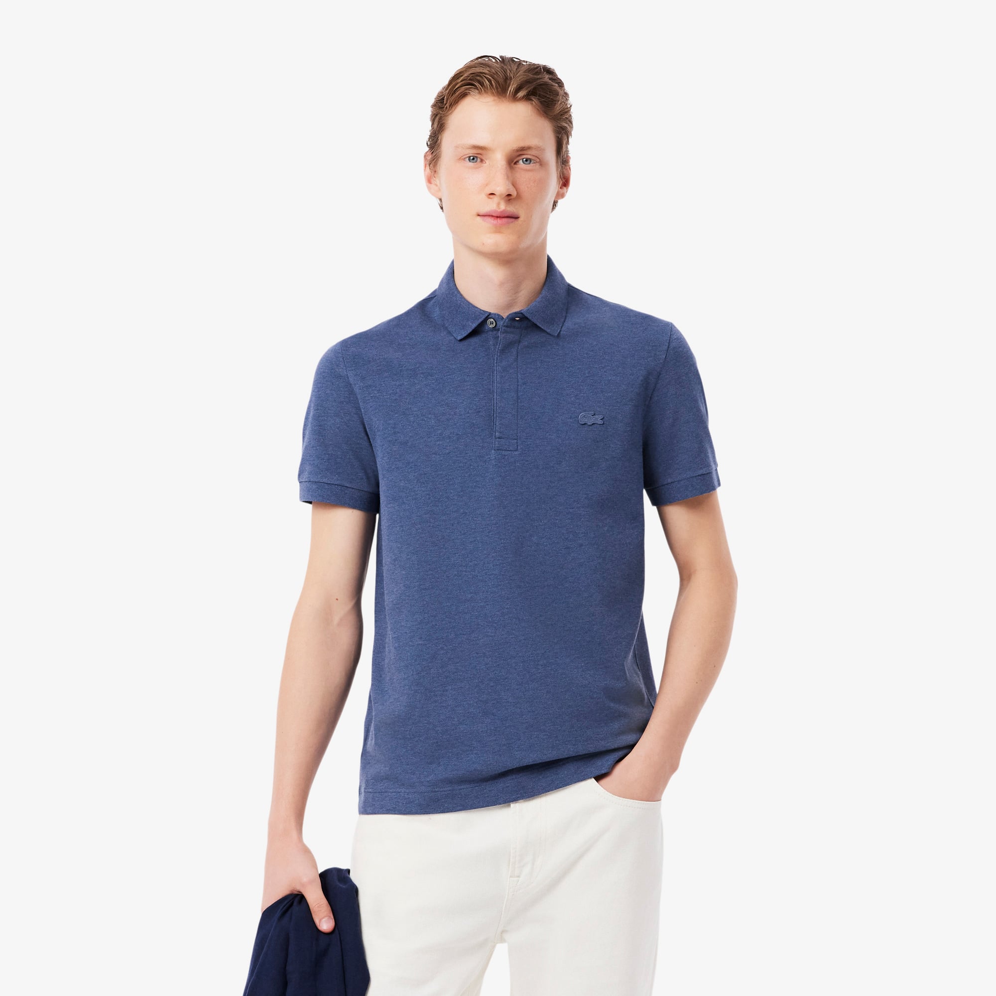 Lacoste Erkek Regular Fit Lacivert Paris Polo