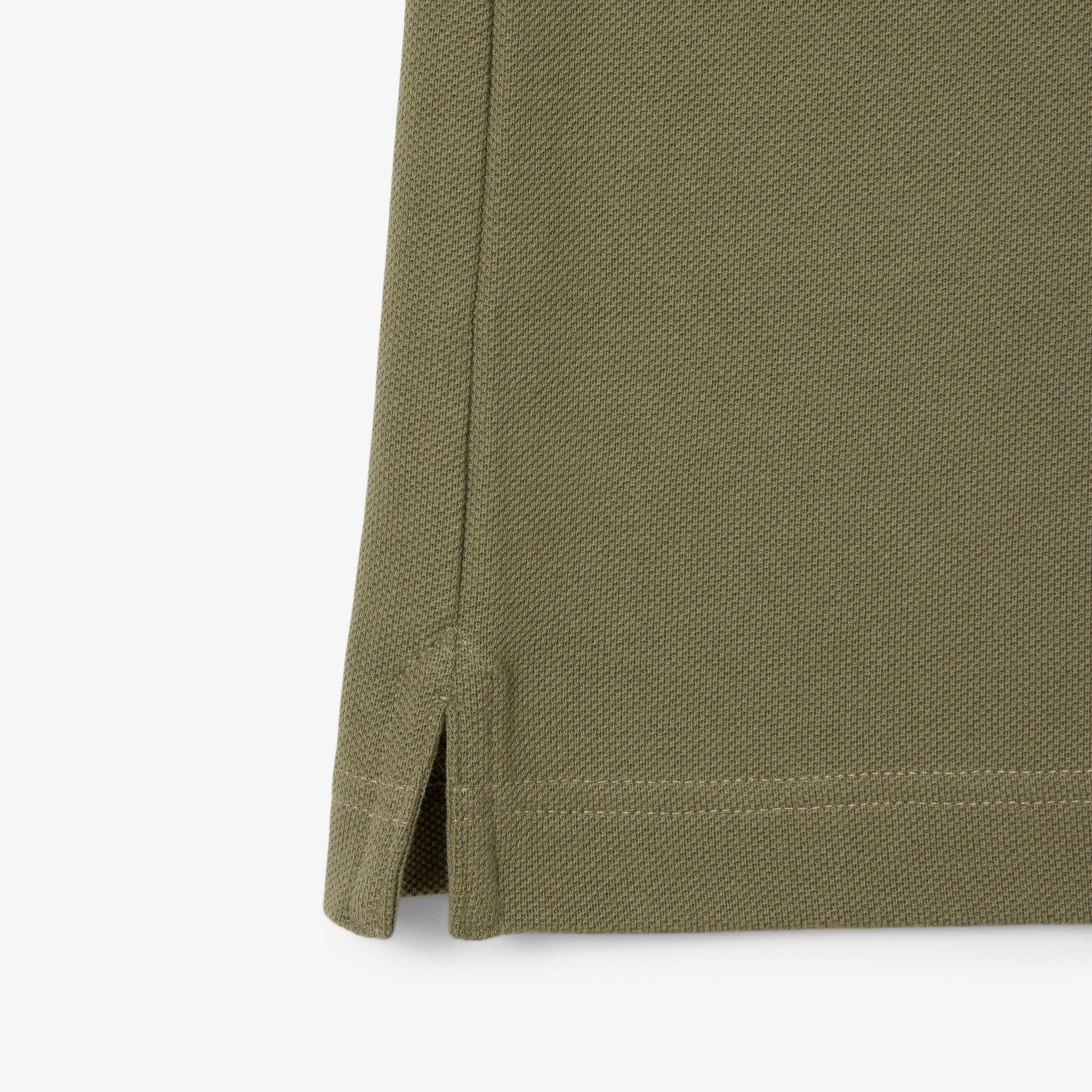 L.12.12 Erkek Slim Fit Haki Polo