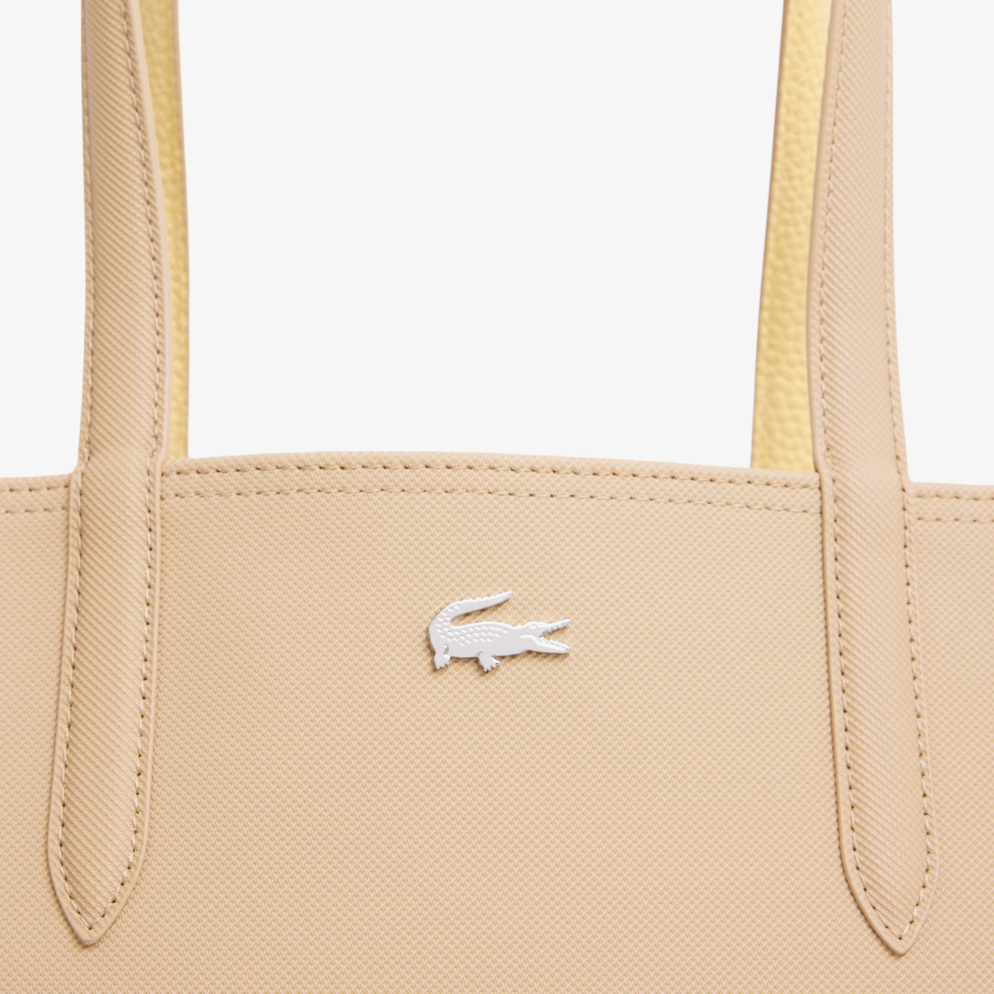 Lacoste Anna Kadın Çift Taraflı Bej Omuz Çantası görsel 7