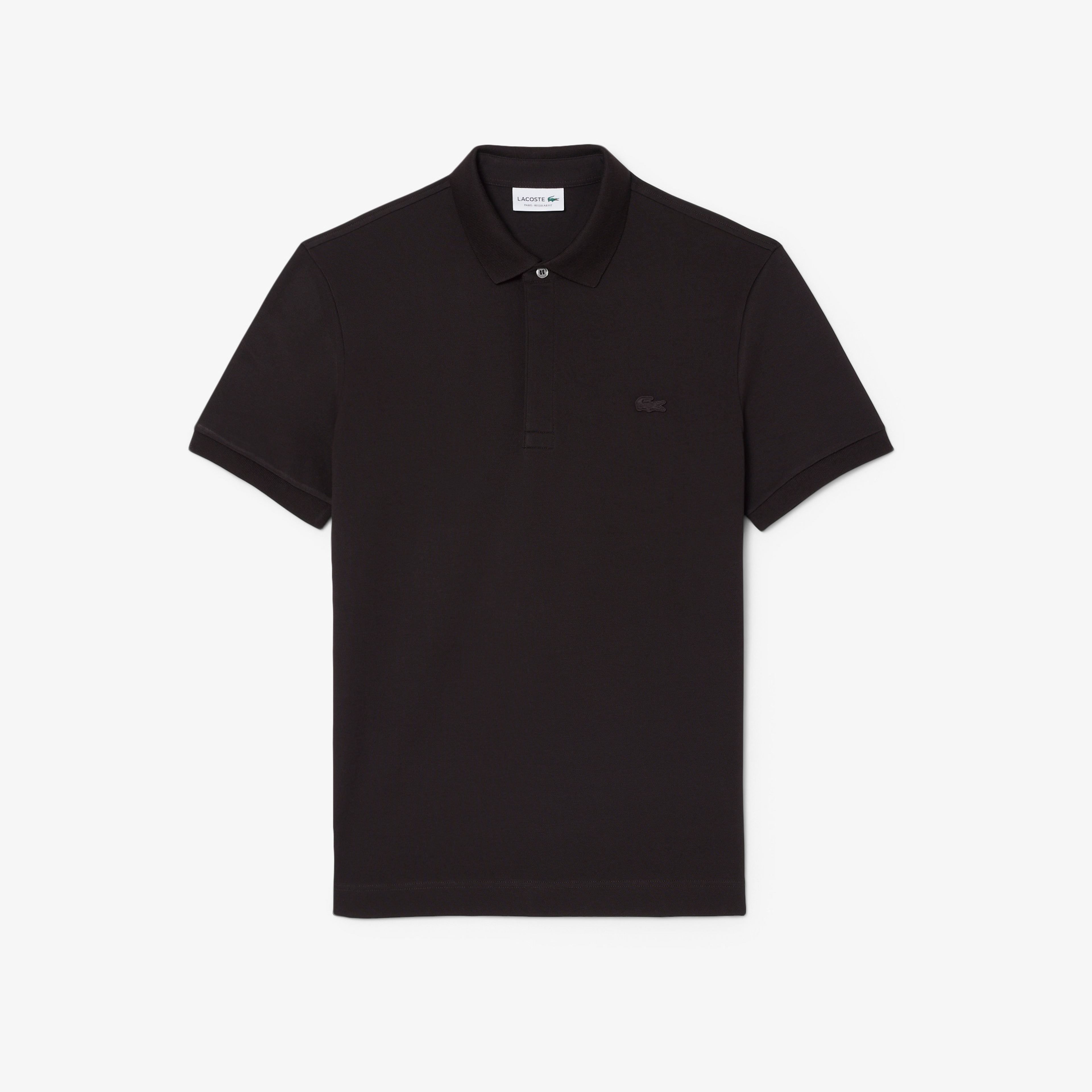 Erkek Regular Fit Koyu Kahverengi Paris Polo