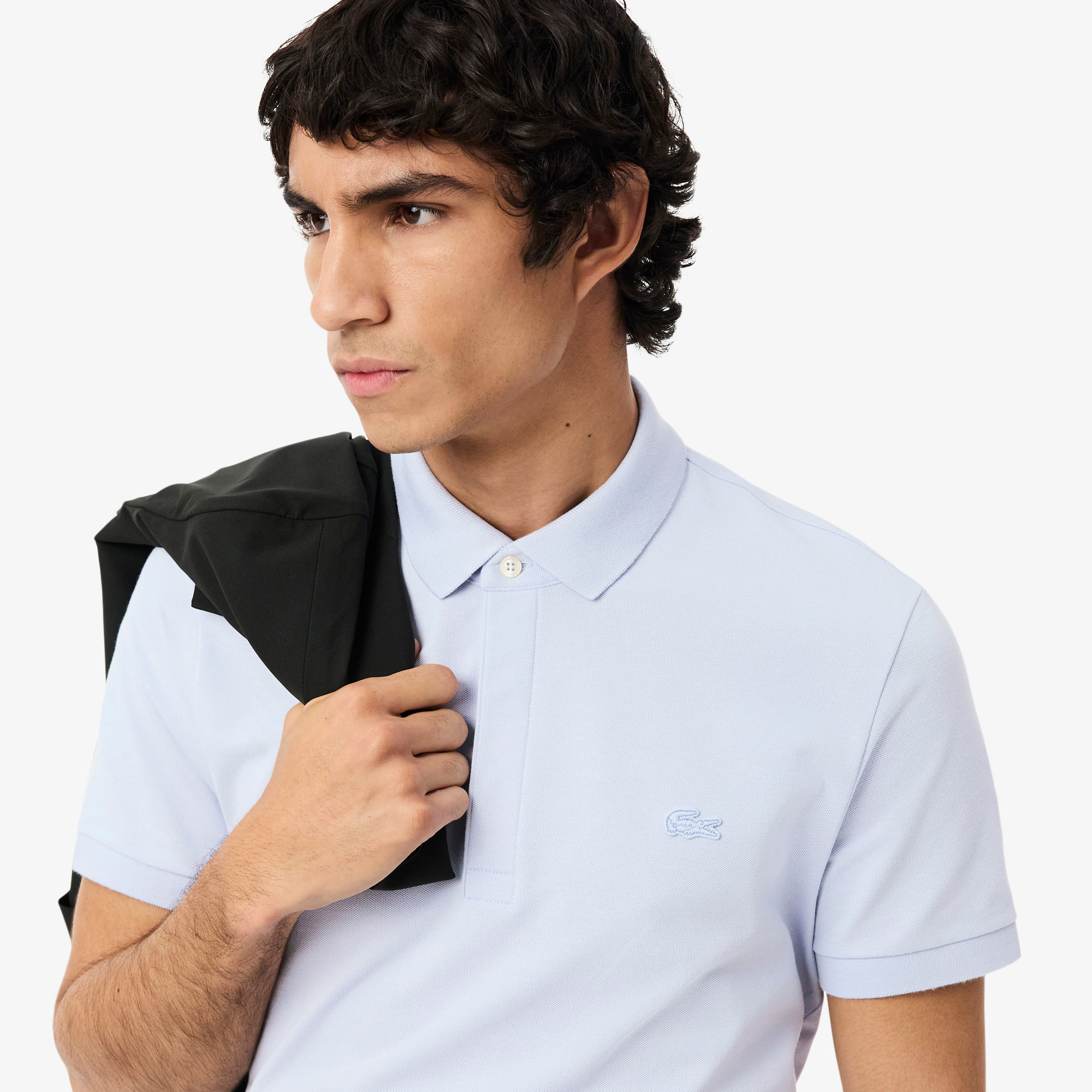 Lacoste Erkek Regular Fit Mavi Paris Polo görsel 2
