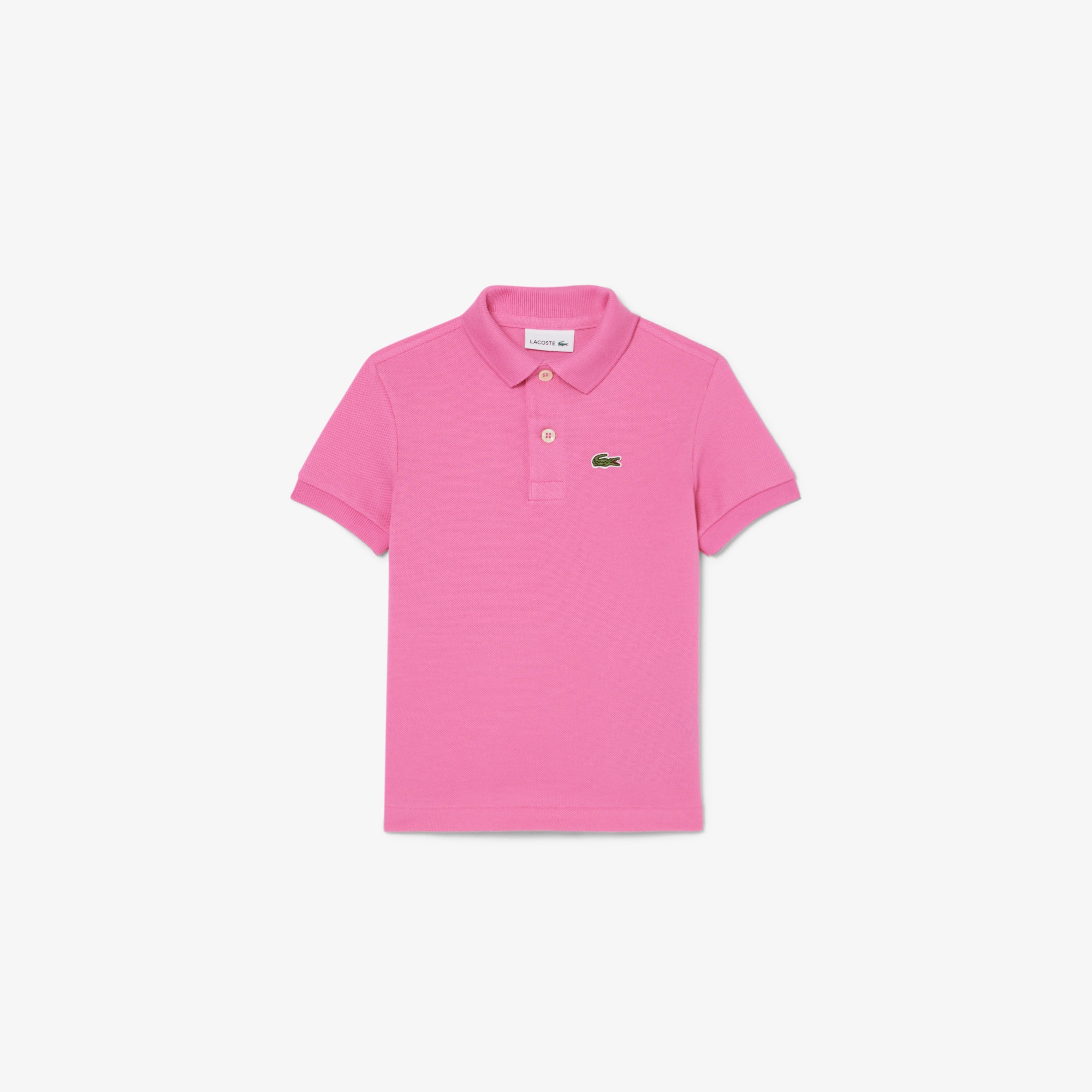 Çocuk Regular Fit Polo Yaka Pembe Polo
