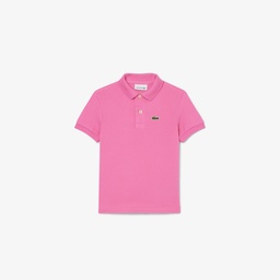 Çocuk Regular Fit Polo Yaka Pembe Polo Pembe