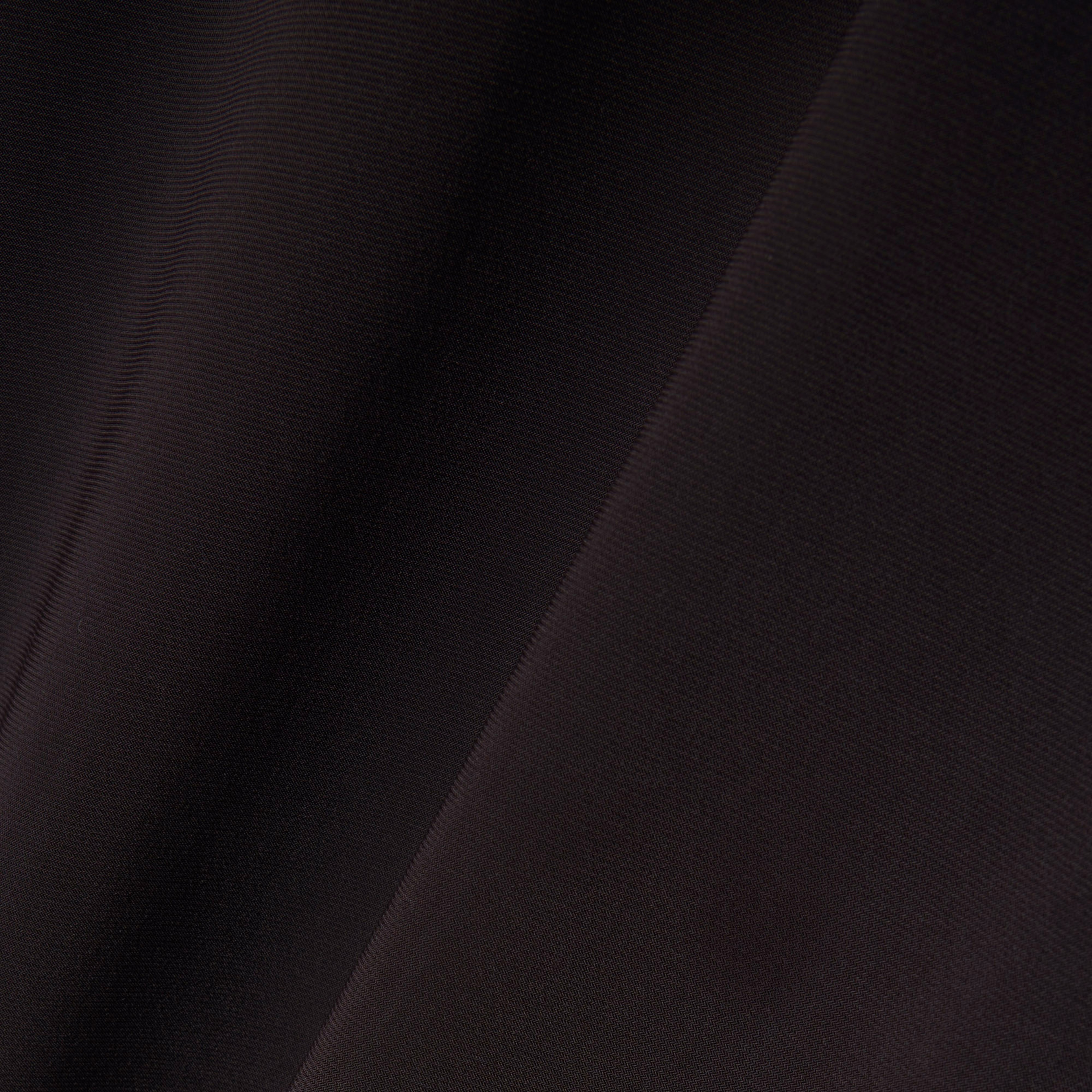 Kadın Slim Fit Uzun Kollu Polo Yaka Koyu Kahverengi Elbise