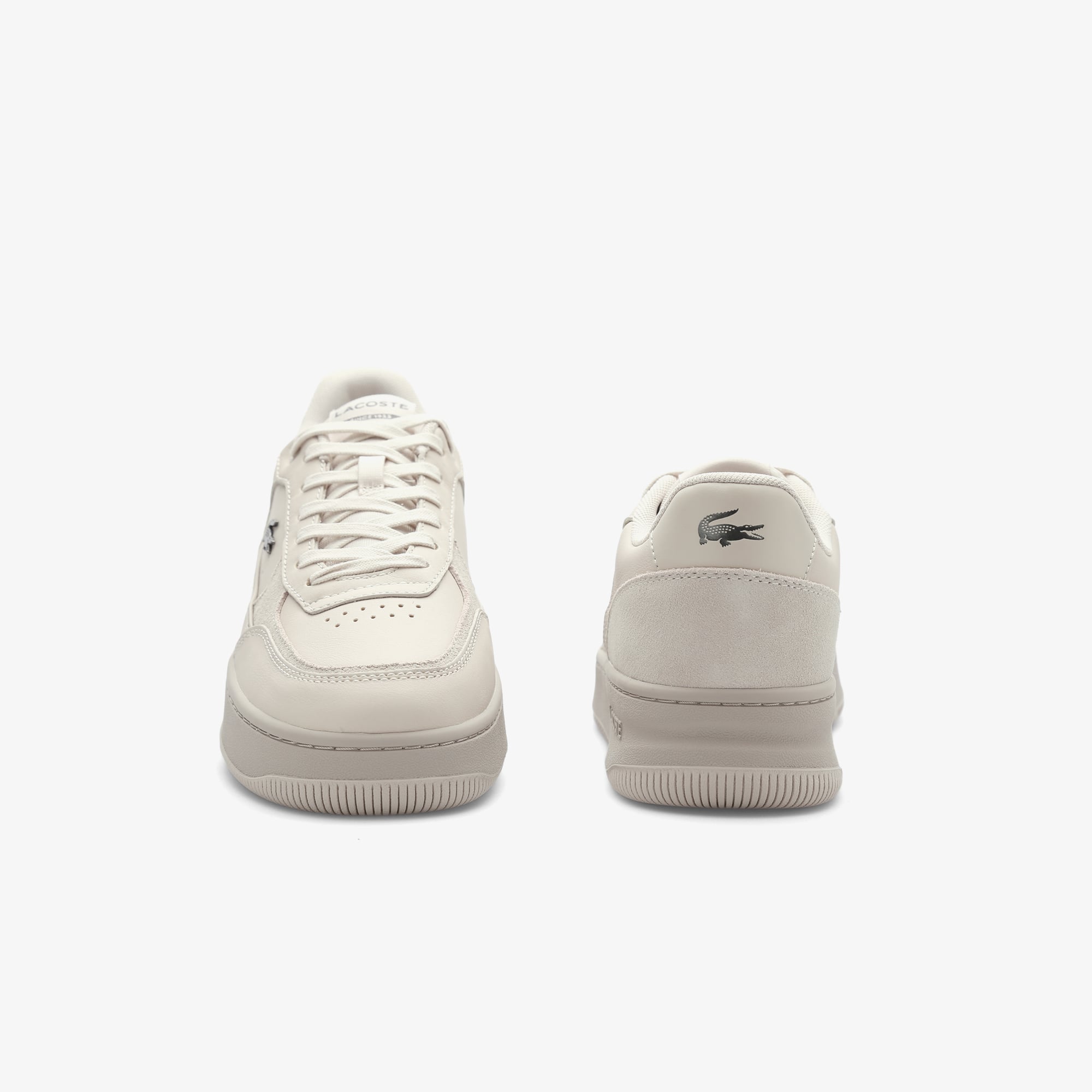 Lacoste L001 Ace Erkek Gri Sneaker görsel 4