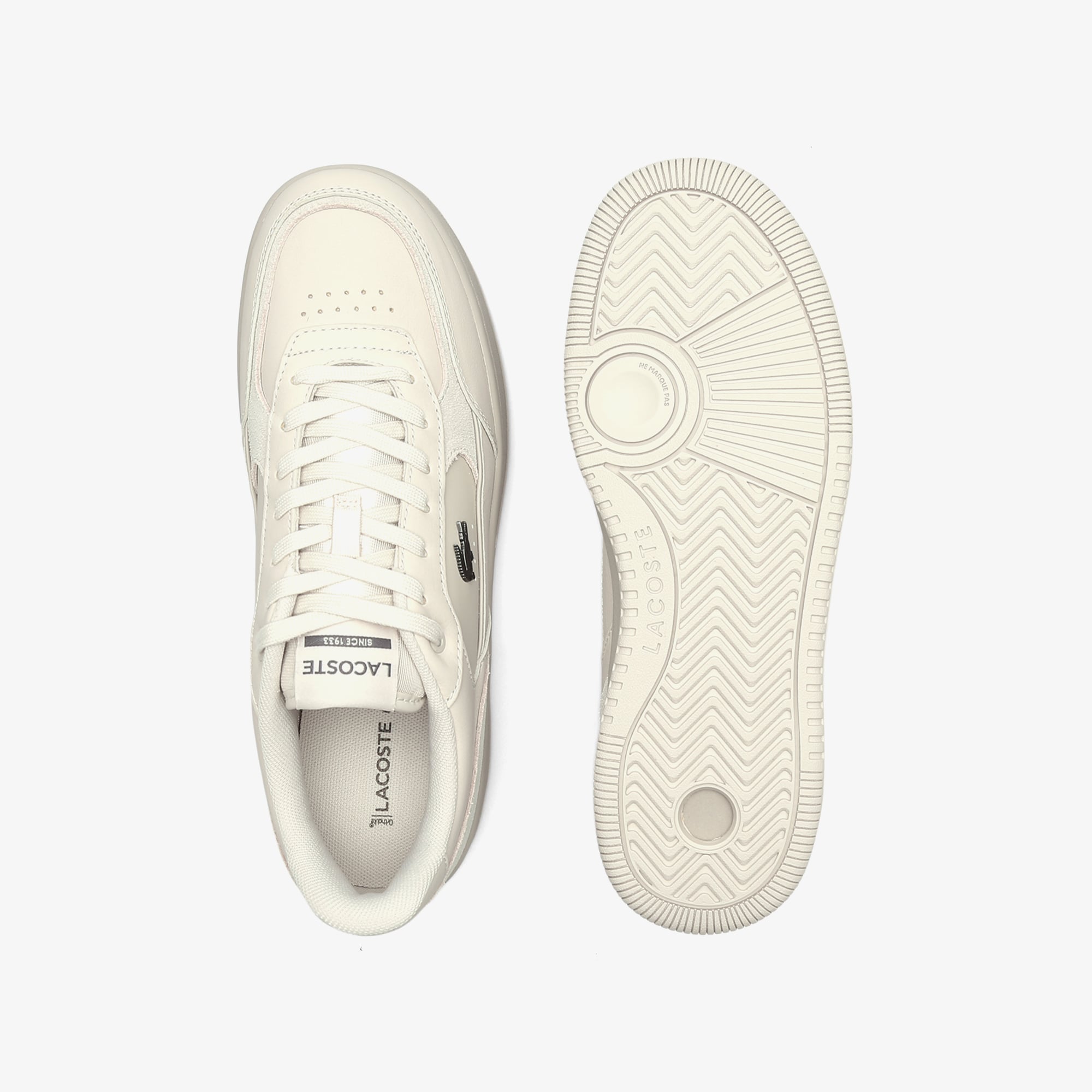 Lacoste L001 Ace Erkek Gri Sneaker görsel 5