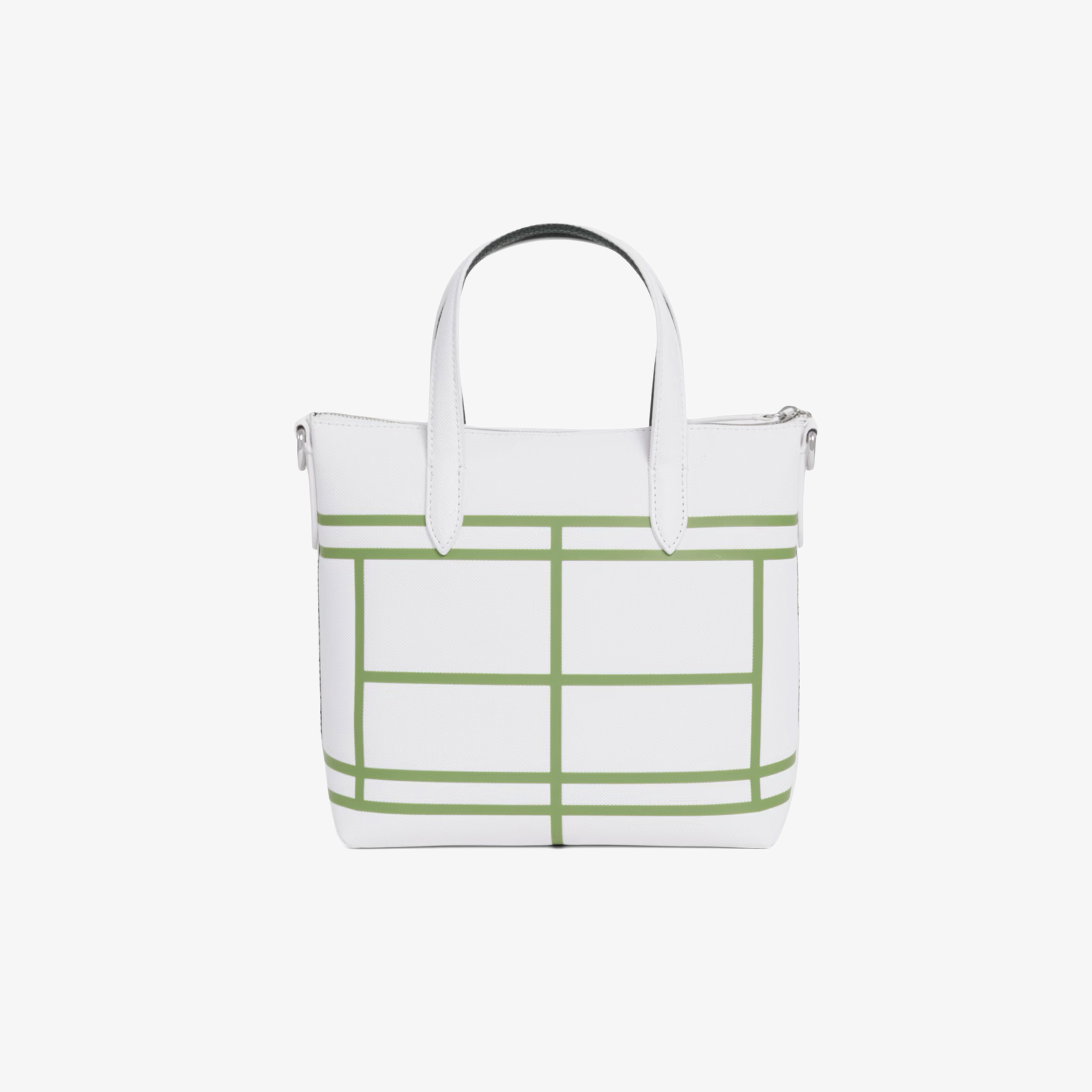 Mini Anna Kadın Desenli Beyaz Postacı Çantası